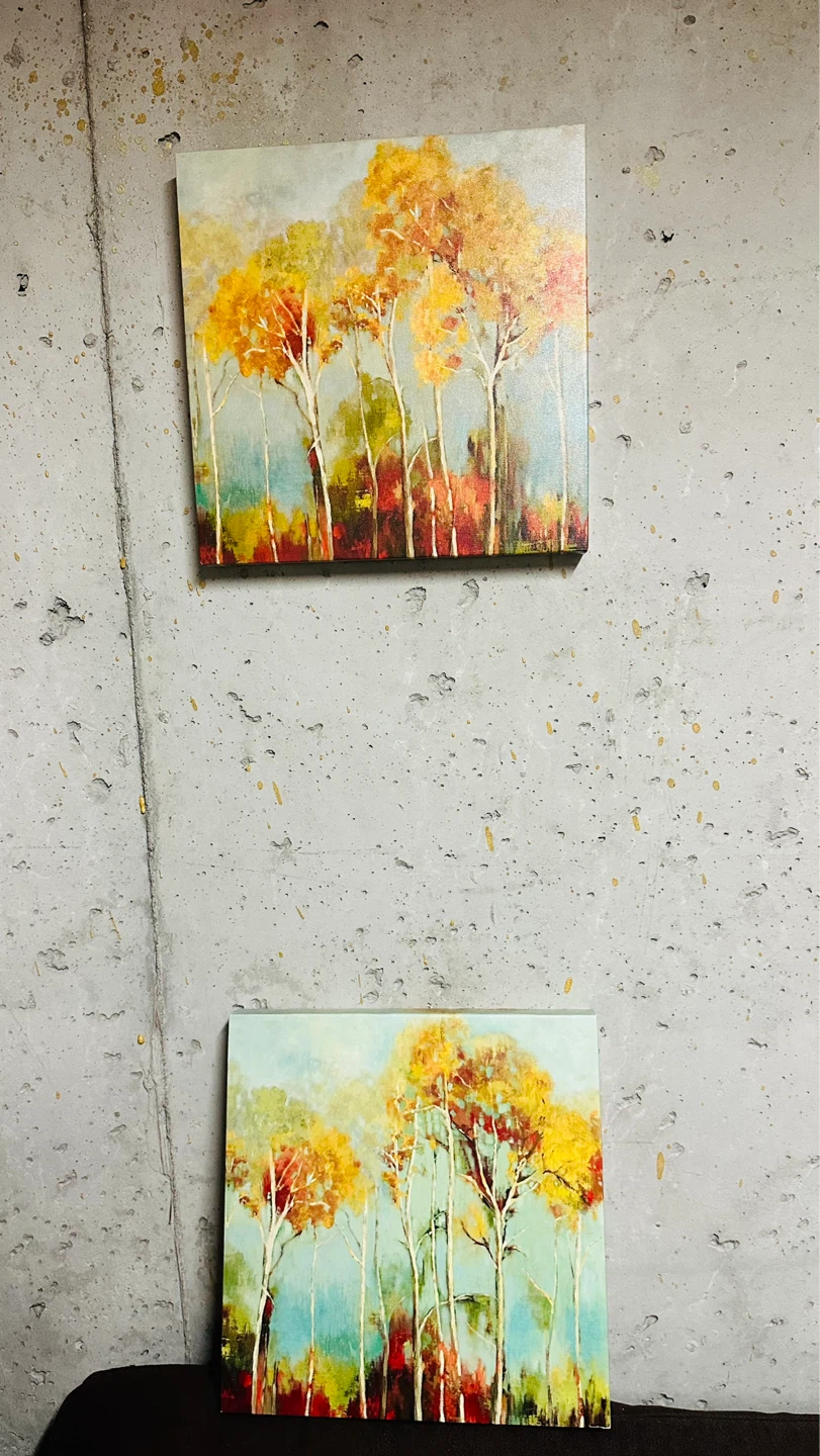 Canvas Wall Art - Autumn Trees - photo 2
