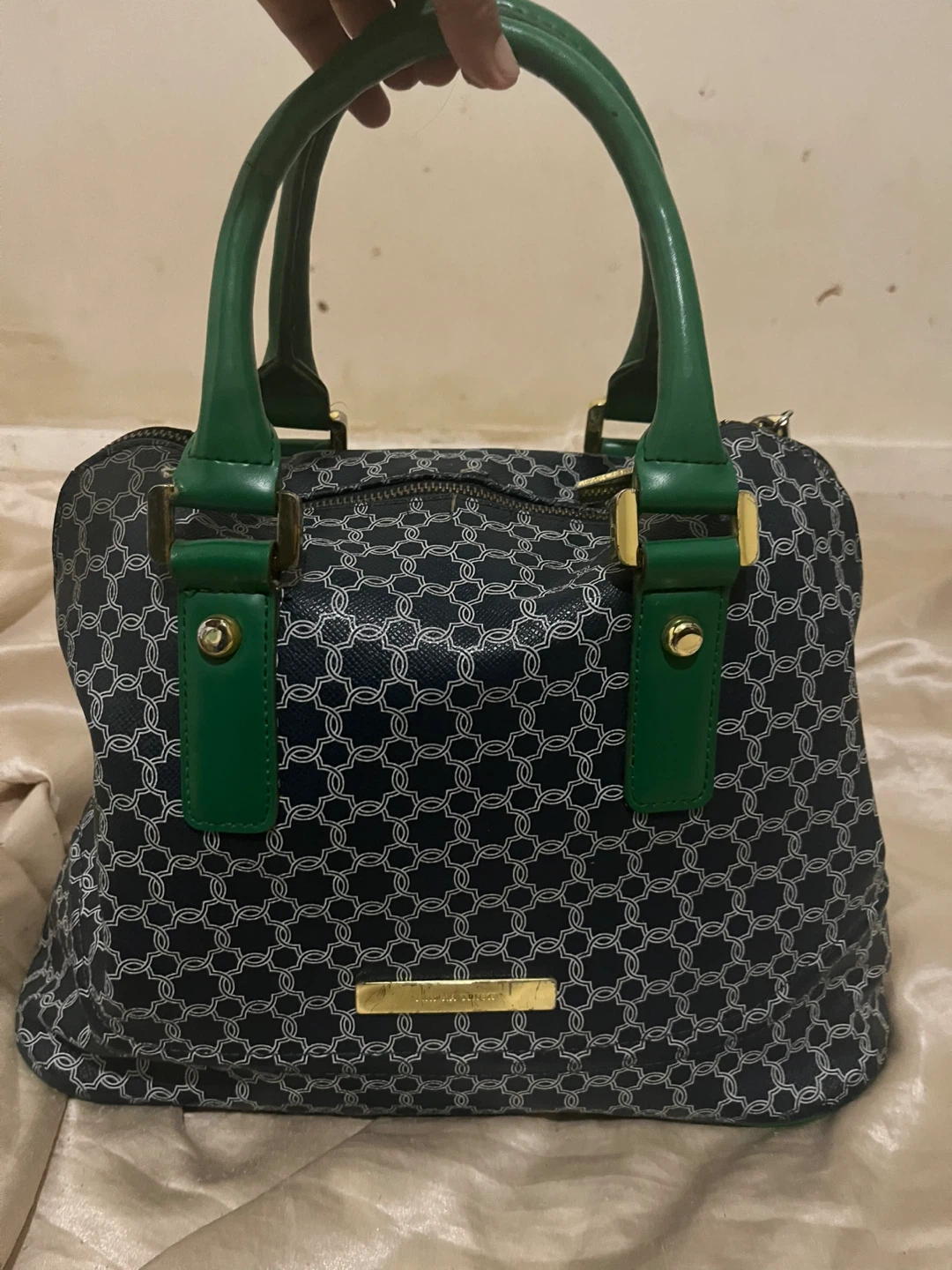 Ivanka Trump Satchel Bag - Green