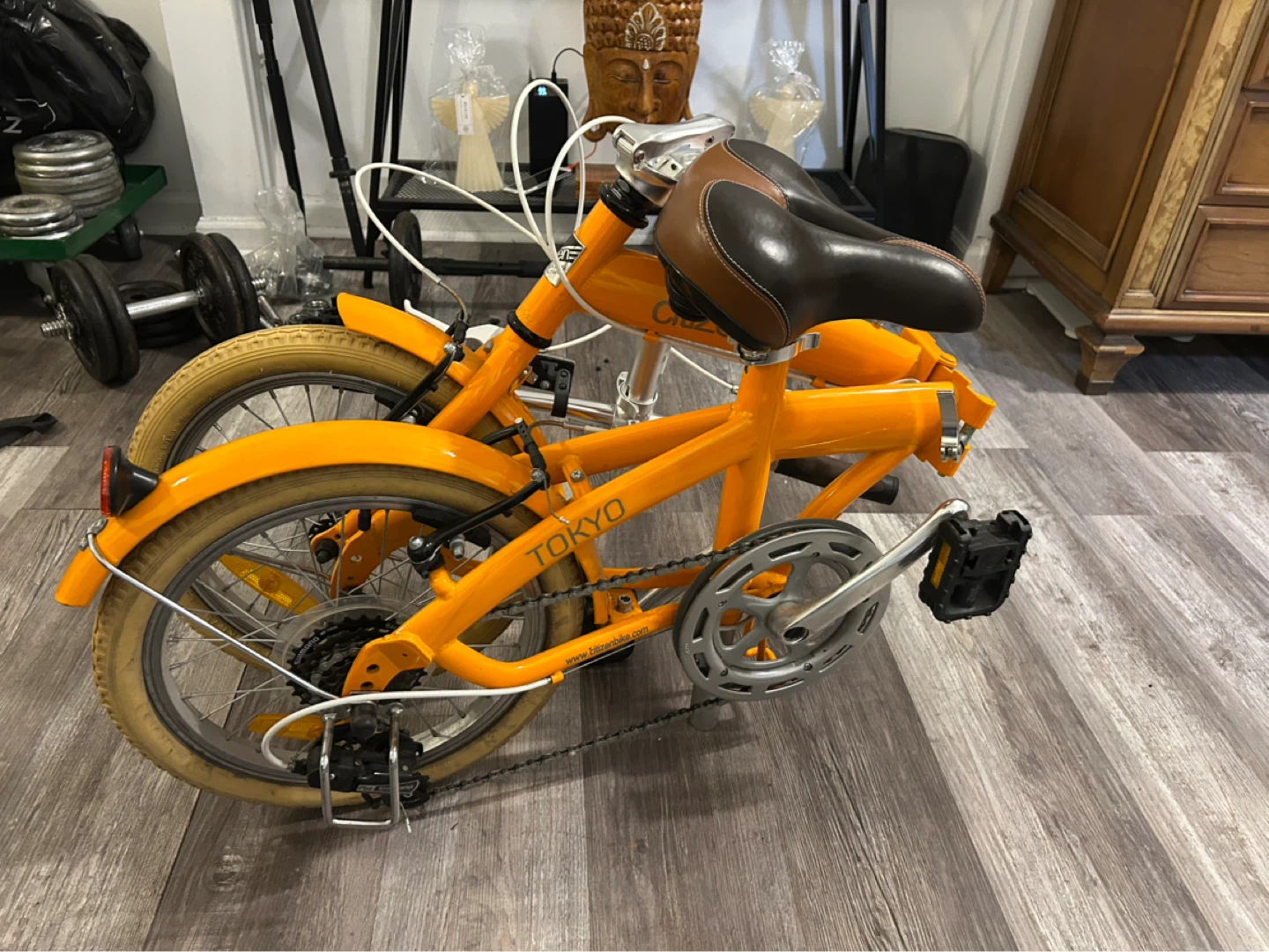 Orange Citizen Folding Bike - photo 4