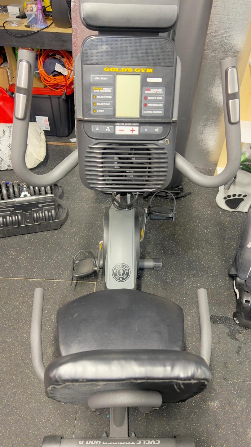 Gold's Gym Cycle Trainer 400 R Recumbent Bike
