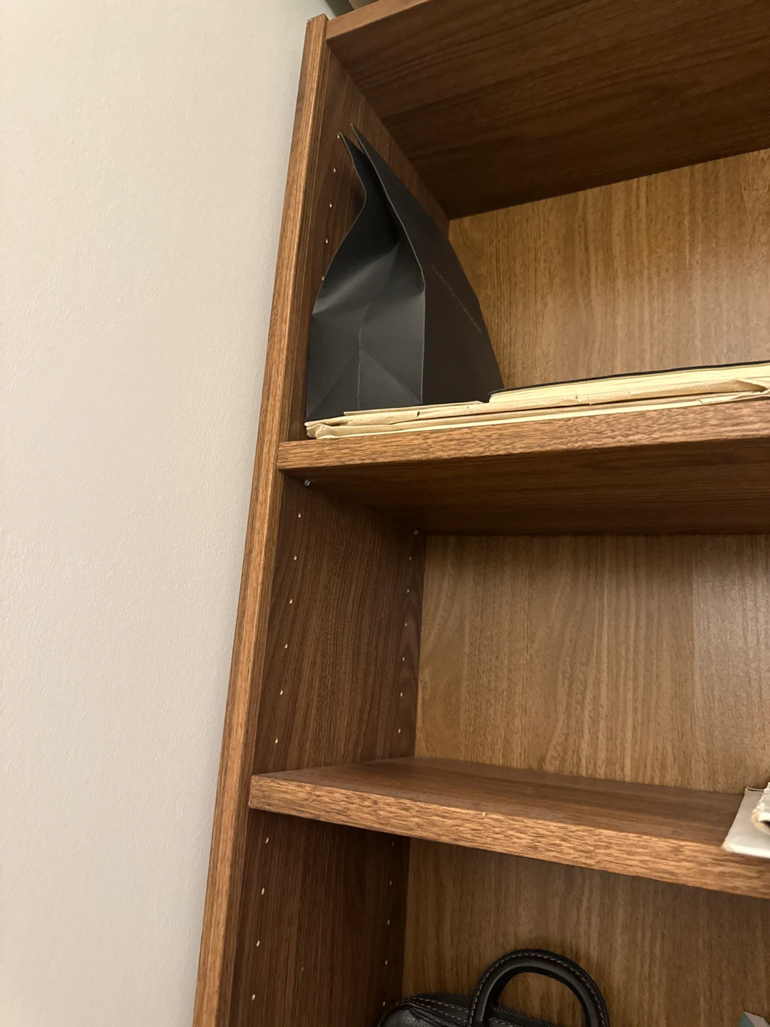 Like New IKEA BILLY Bookcase - Brown Effect Walnut, 80x28x202 cm - photo 5
