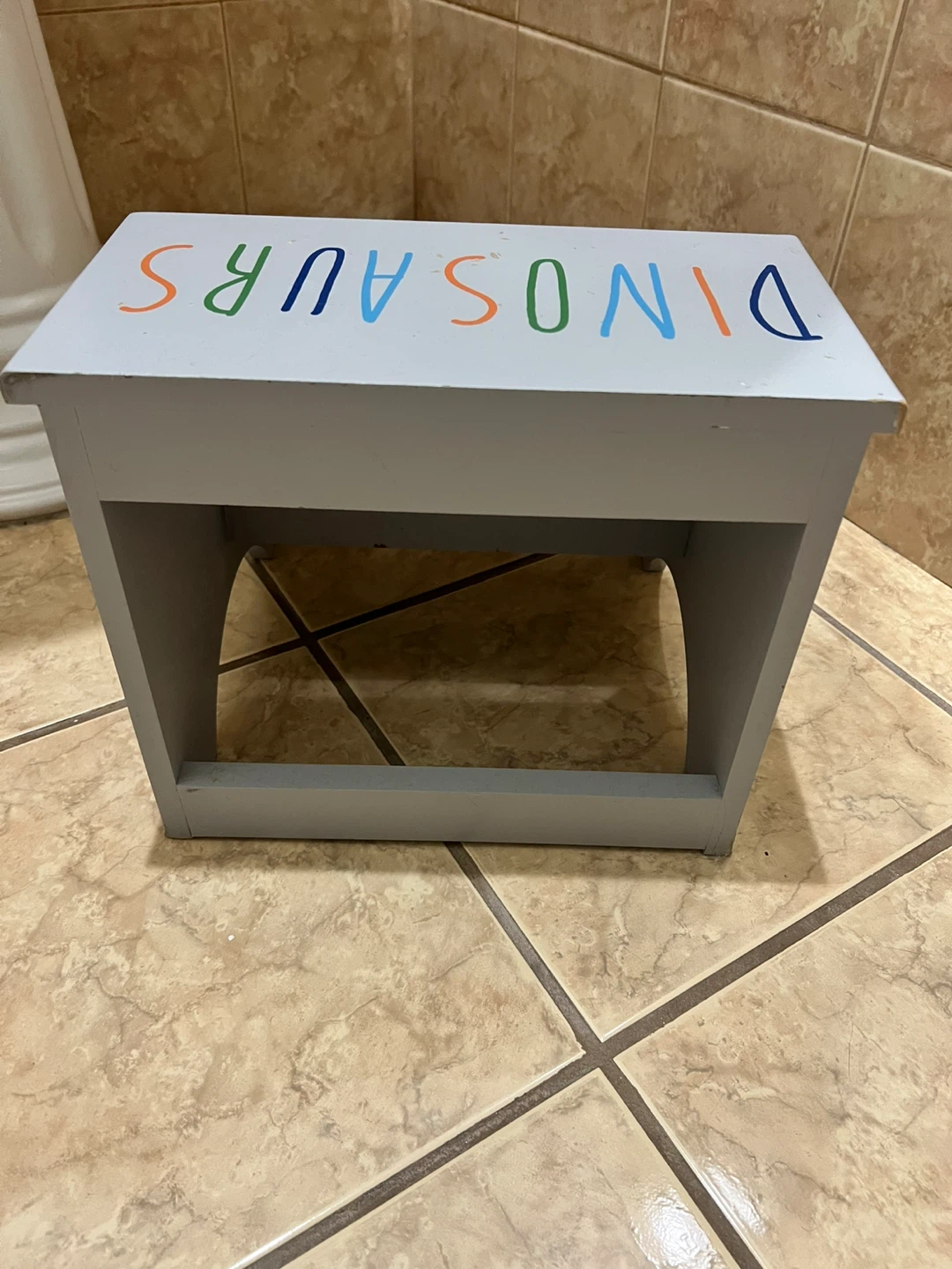 Kids wood Dinosaur Step Stool - photo 3