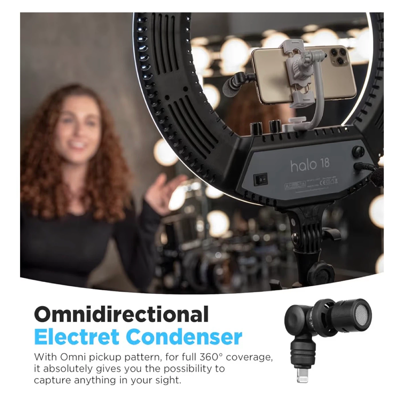 🌱Saramonic Mini Microphone for iPhone/iPad - photo 5