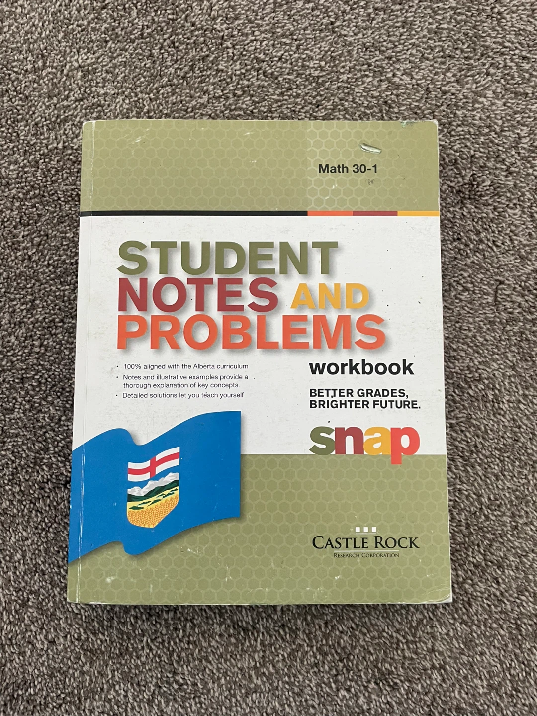 Math 30-1 Student Notes and Problems Workbook