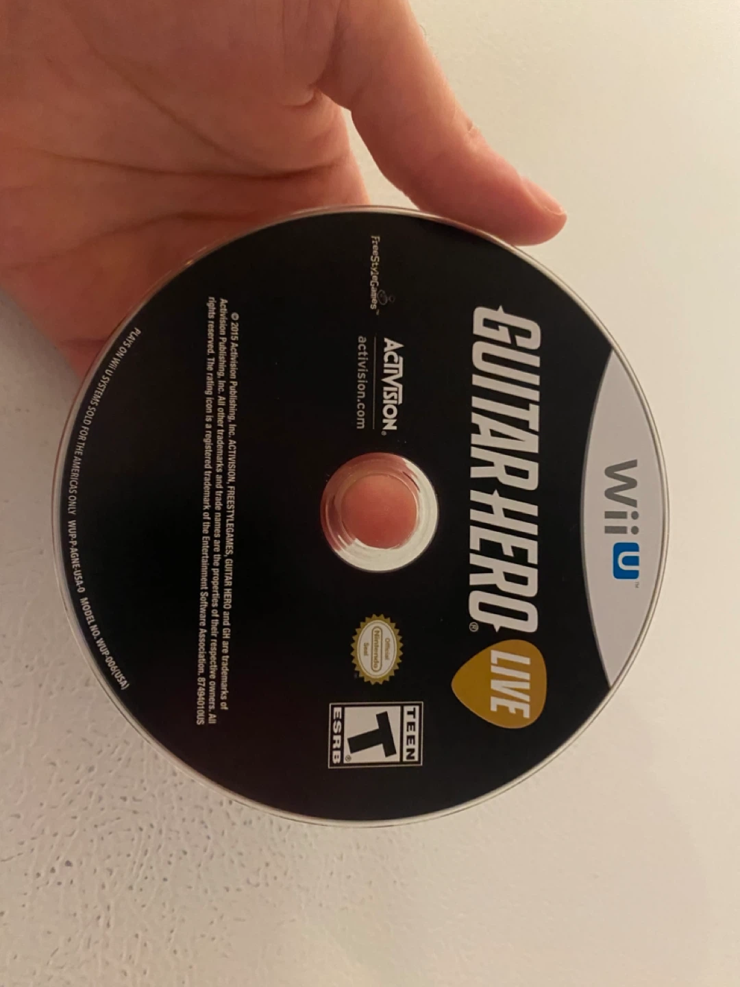 Activision Guitar Hero Live Guitar Controller for Wii U