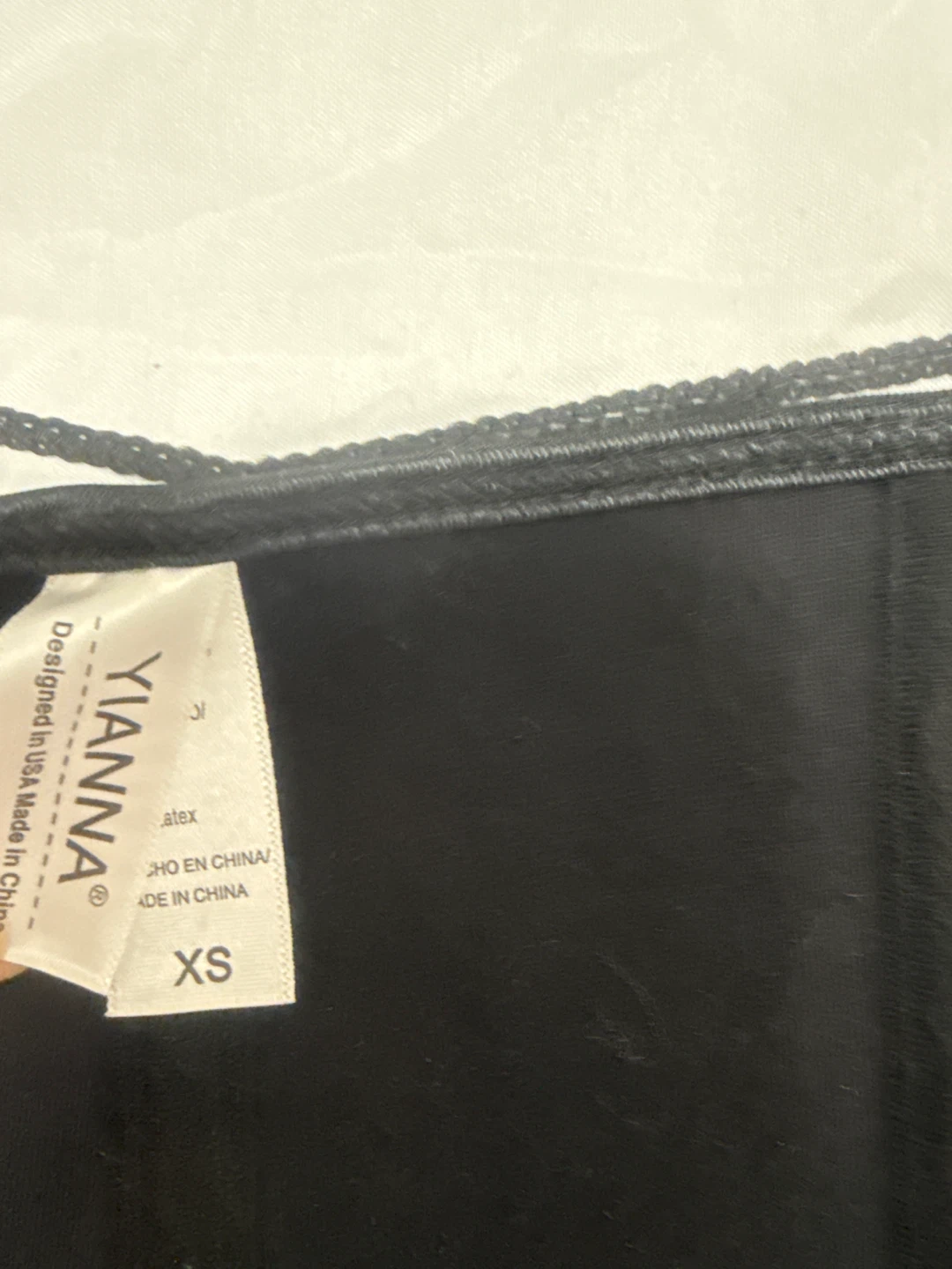 Yianna Black Waist Trainer Corset XS - photo 2