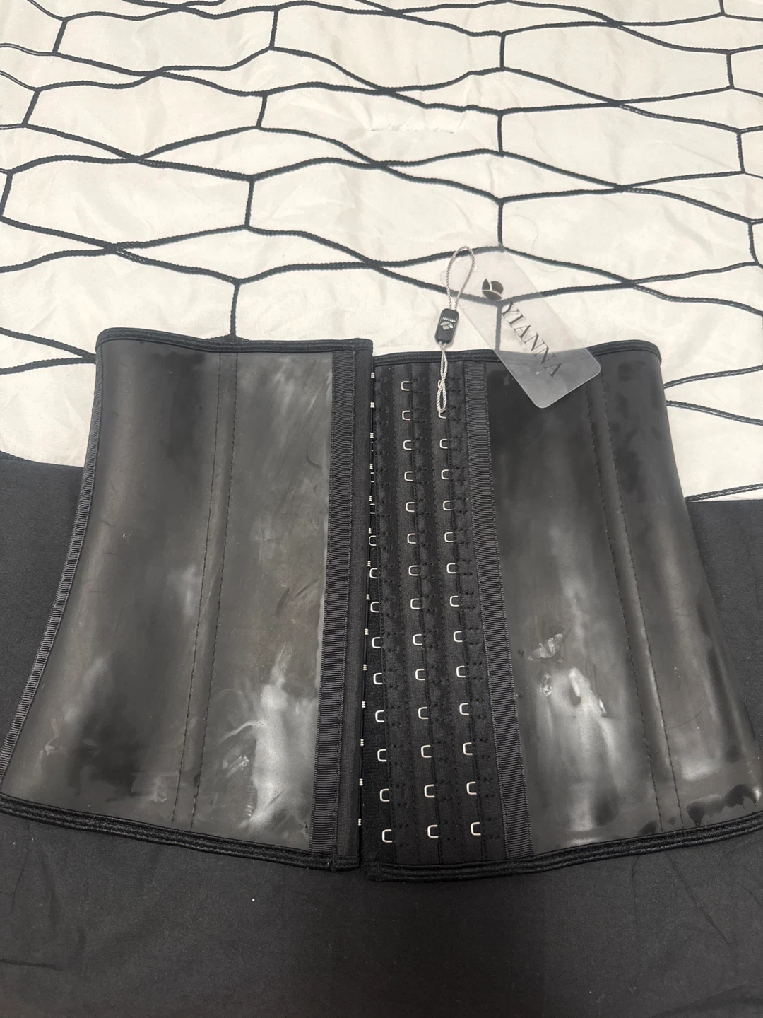 Yianna Black Waist Trainer Corset XS