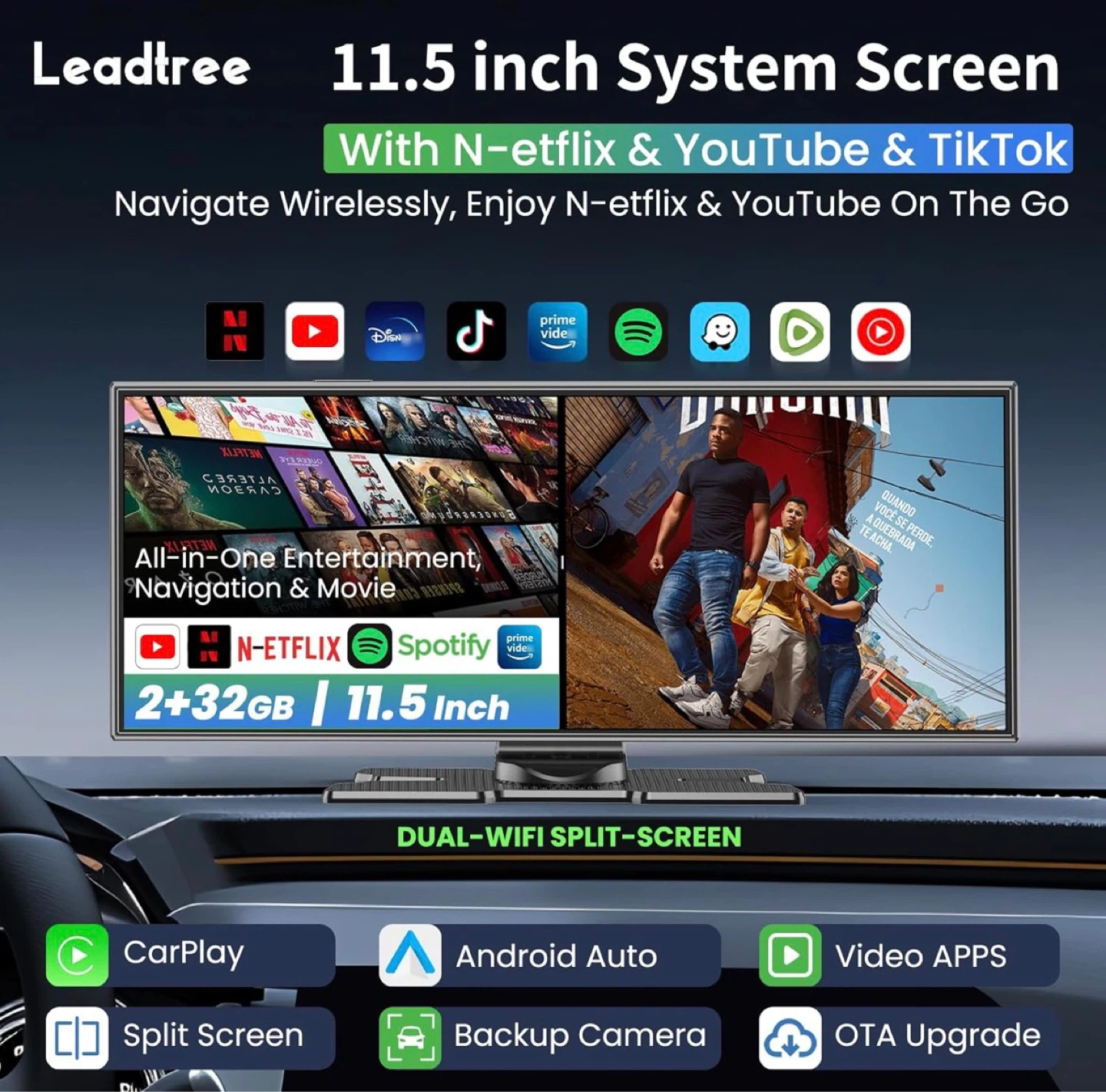 11.5 inch System Screen with CarPlay & Android Auto - photo 4