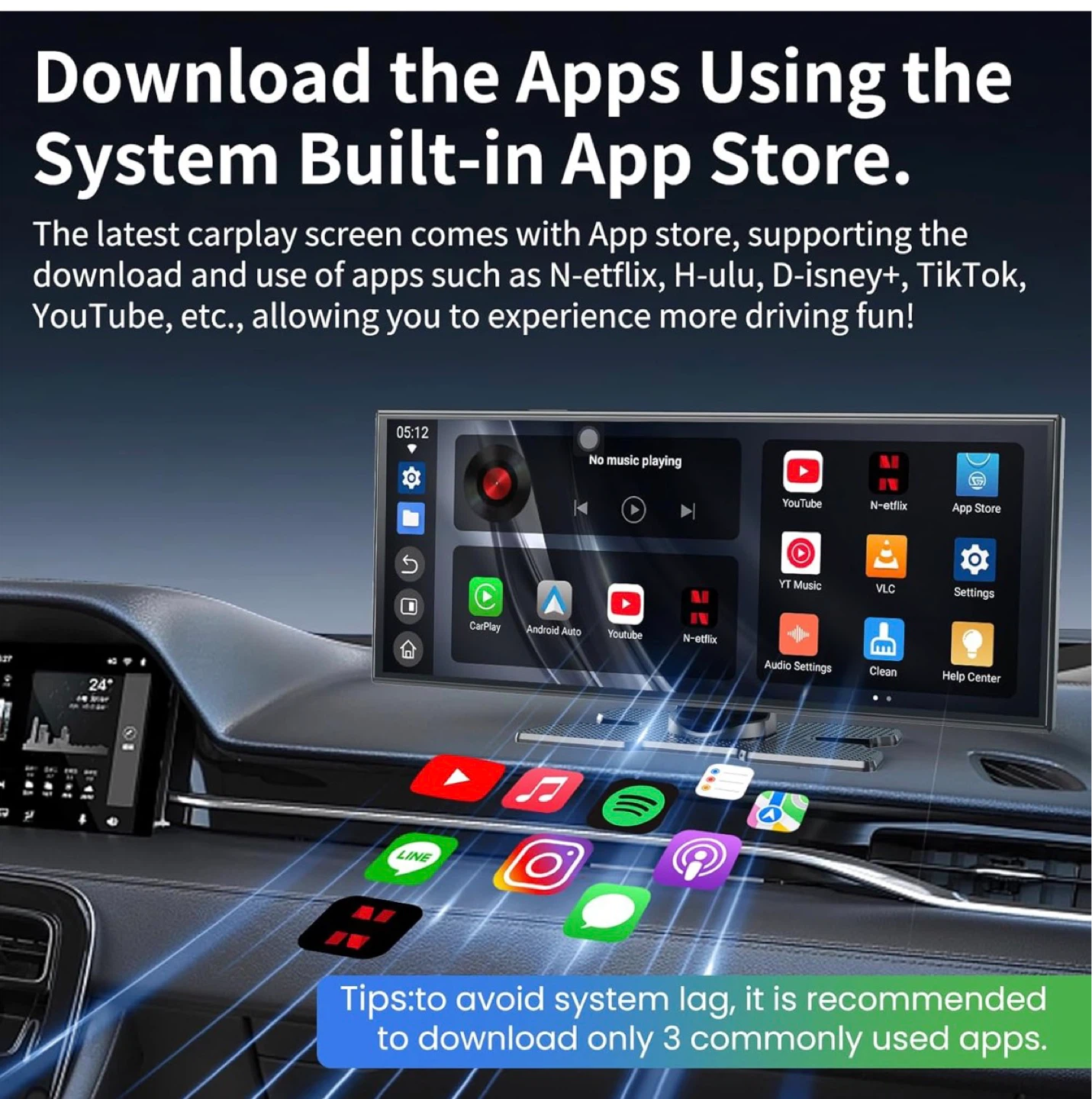11.5 inch System Screen with CarPlay & Android Auto - photo 5
