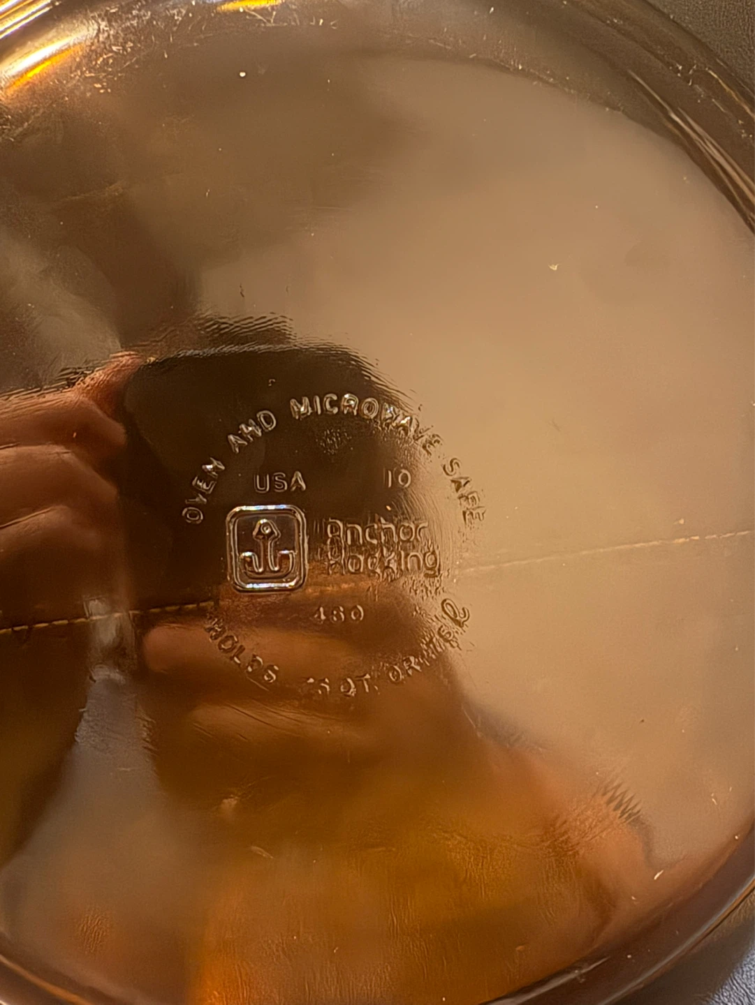 Amber Hocking 9” Amber Pie Plate - photo 3