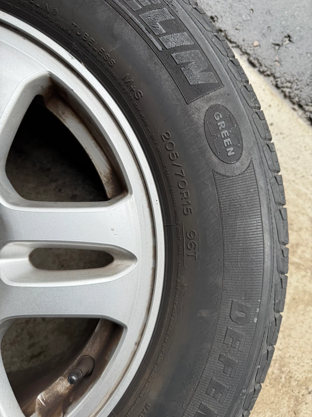 Michelin Defender 205/70R15 96T Tire with Honda Rim - photo 2