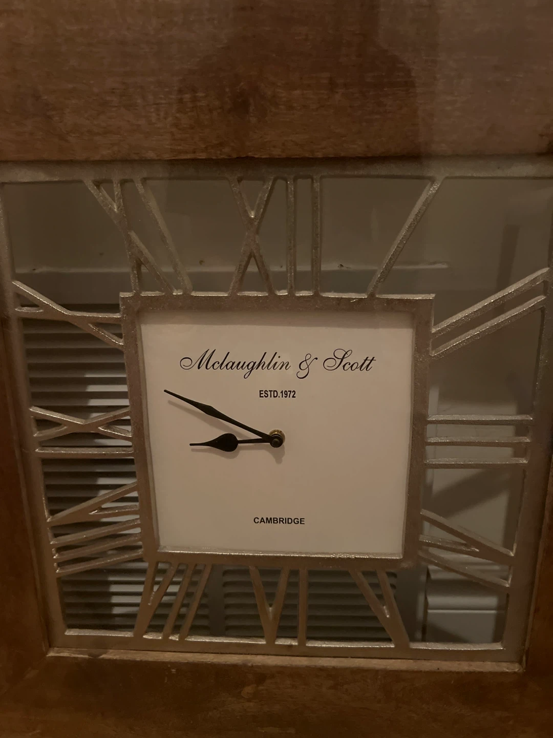 McLaughlin & Scott Cambridge Wall Clock