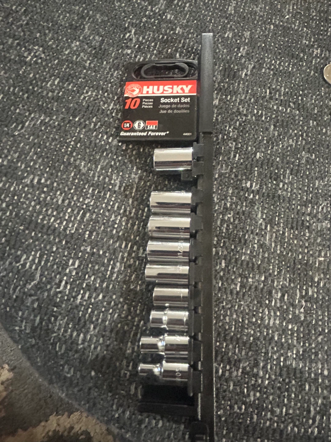 Husky 10-Piece Socket Set