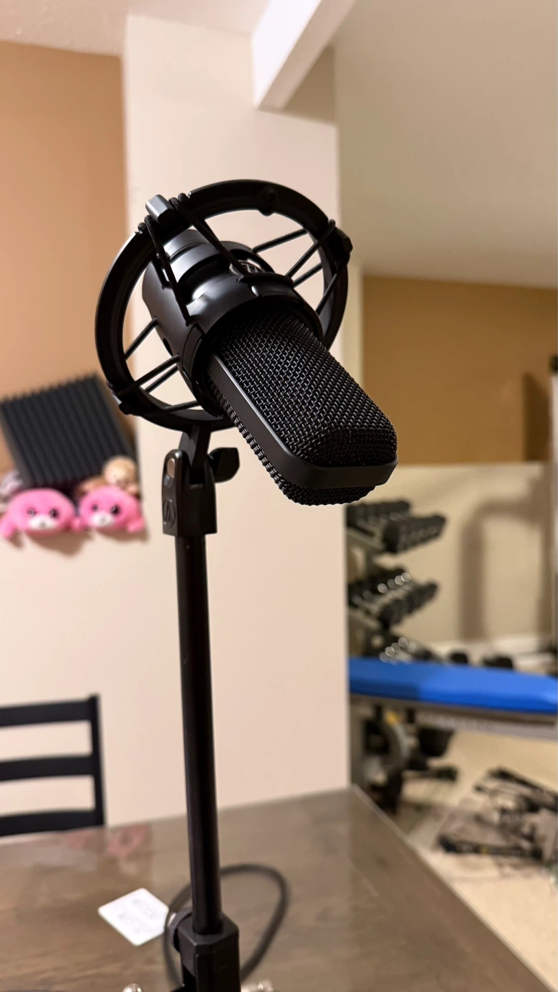 Audio Technica 4040 plus extra gear.