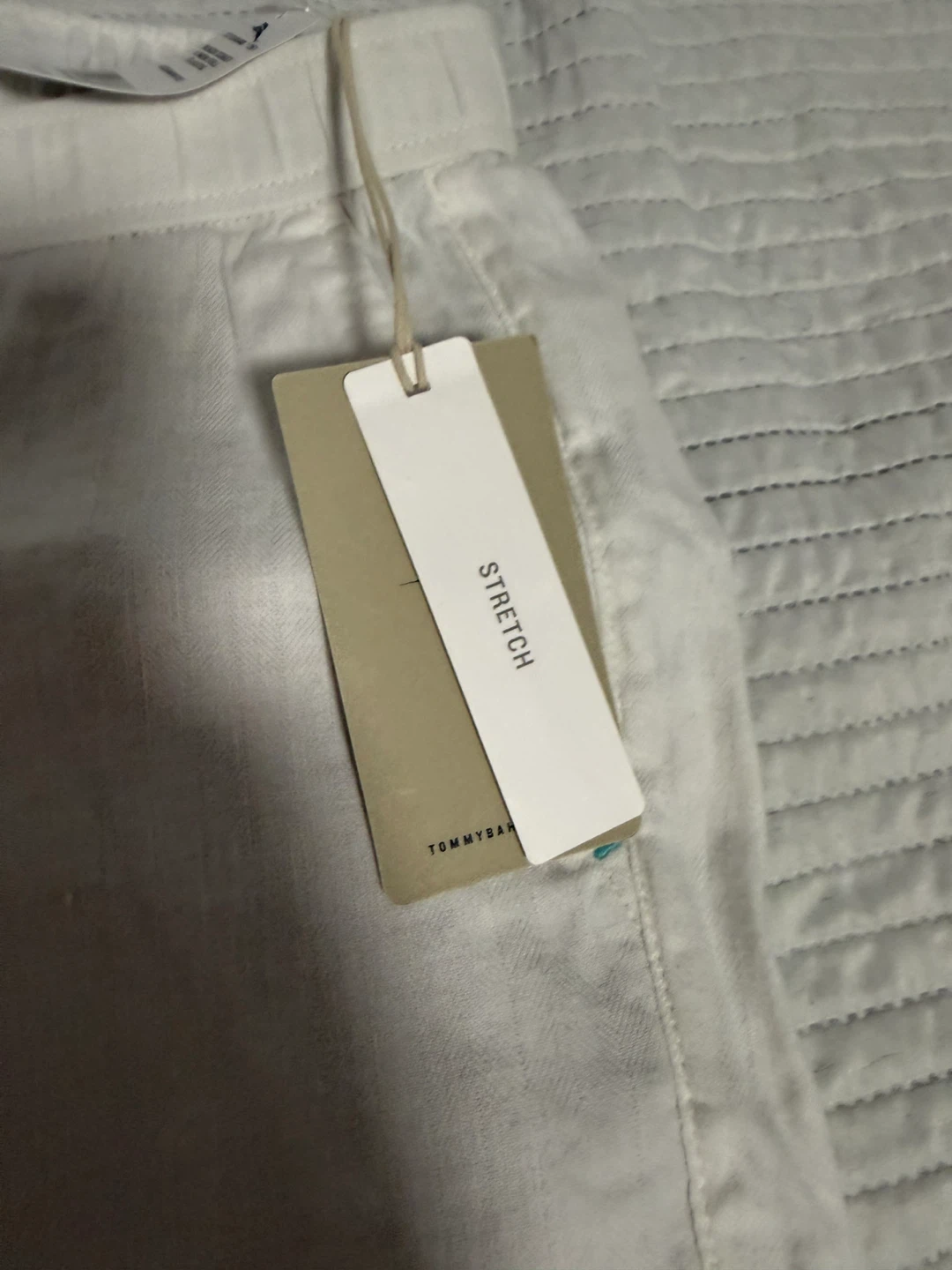 Mens Tommy Bahamas Linen White Pants - photo 2