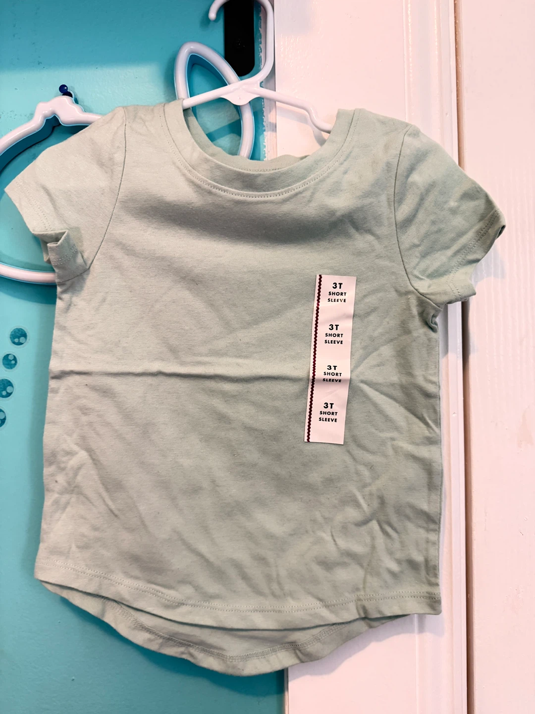 Cat & Jack 3T Light Blue Short Sleeve T-Shirt