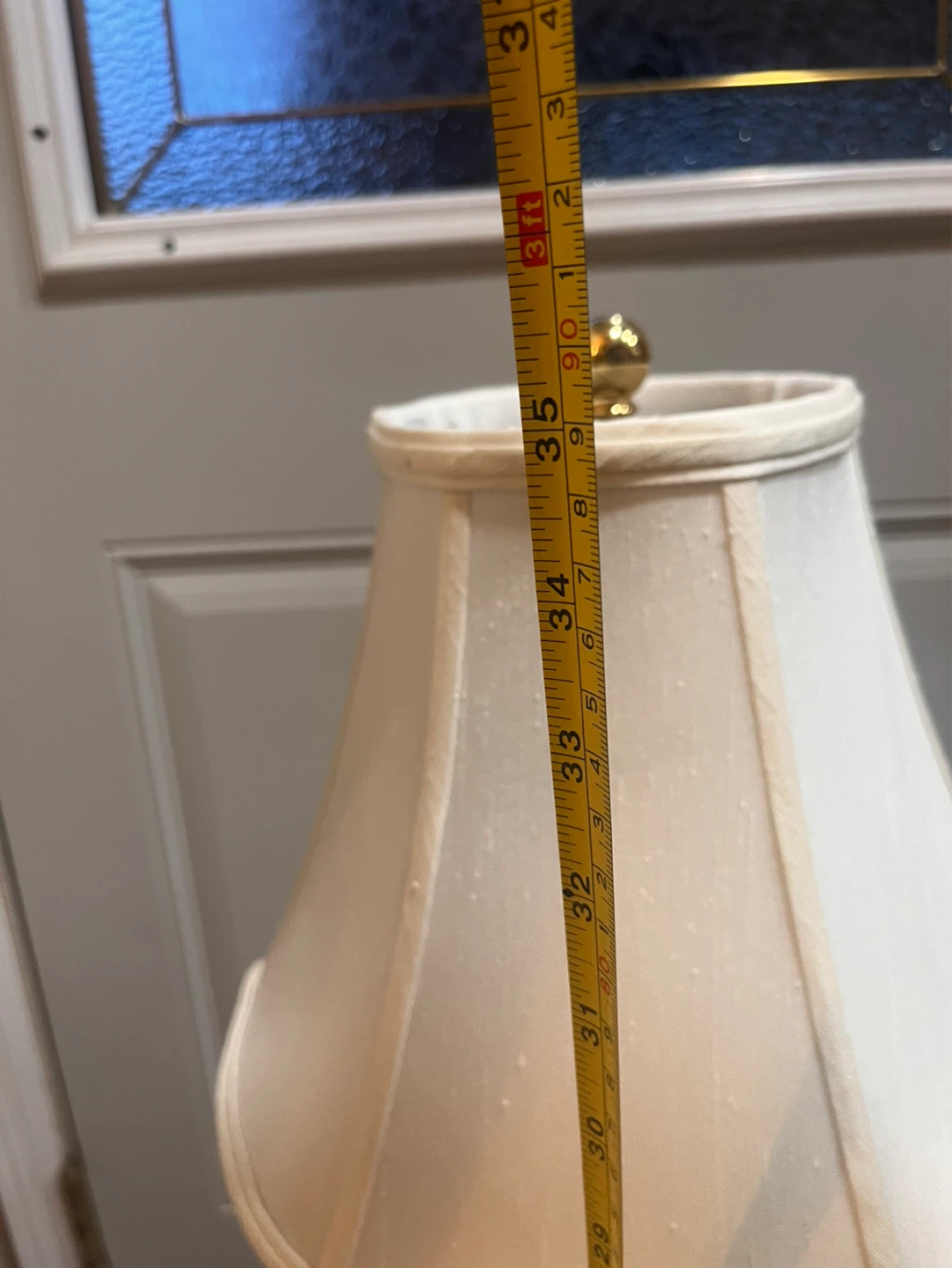 Gold and Clear Accent Table Lamp 35” inch - photo 2