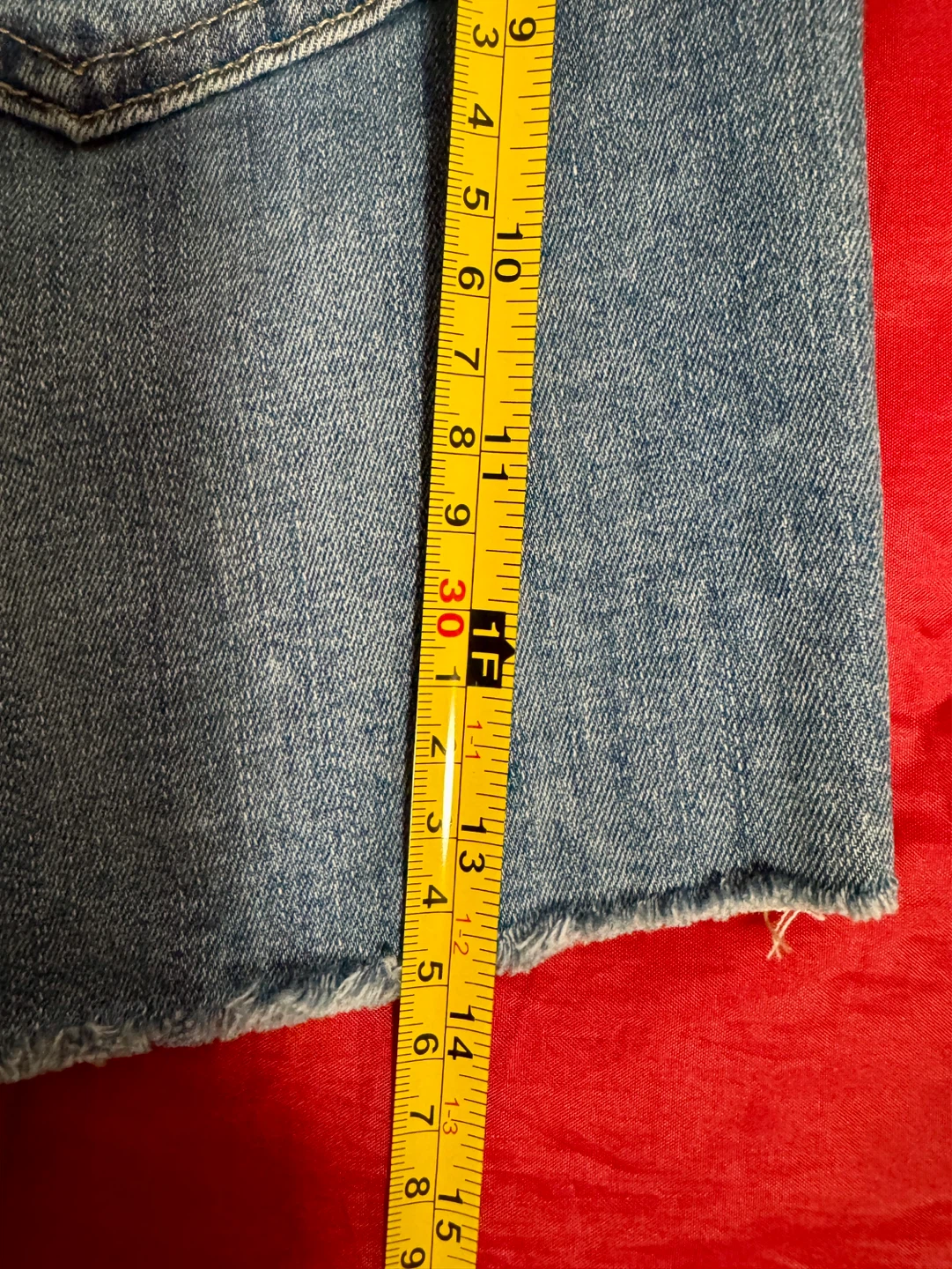 Calvin Klein Jeans Women's Denim Shorts Size 25 - photo 5