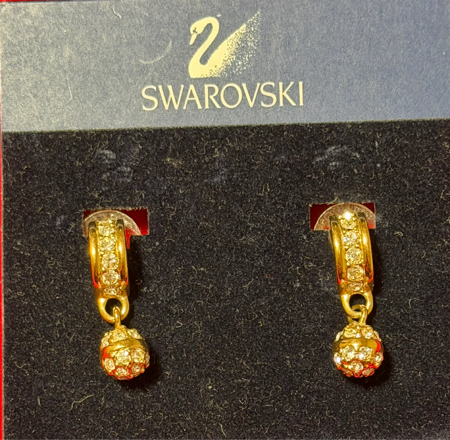 Swarovski Crystal Ball Drop Earrings - photo 2