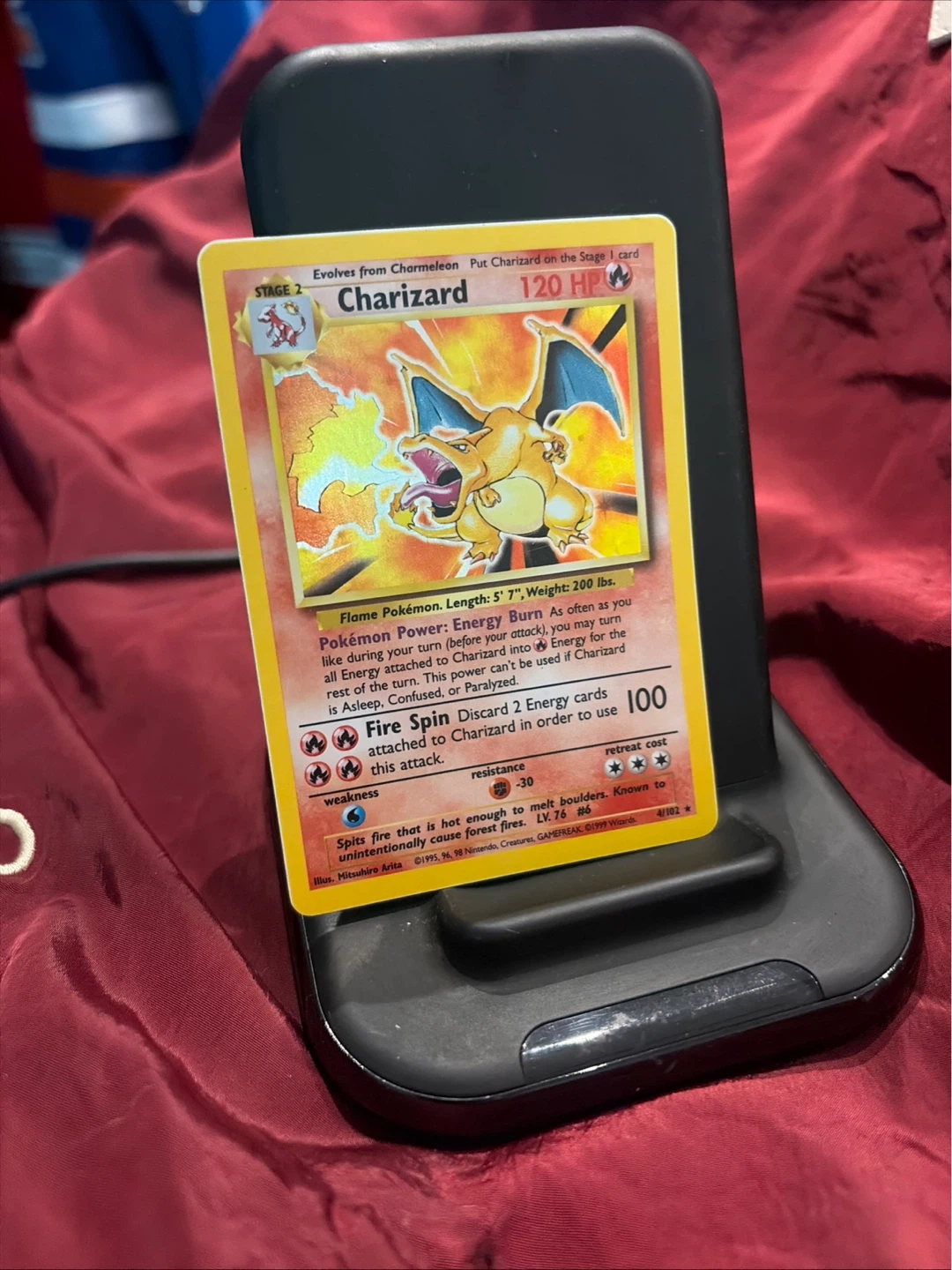 Pokémon Charizard Stage 1 Card