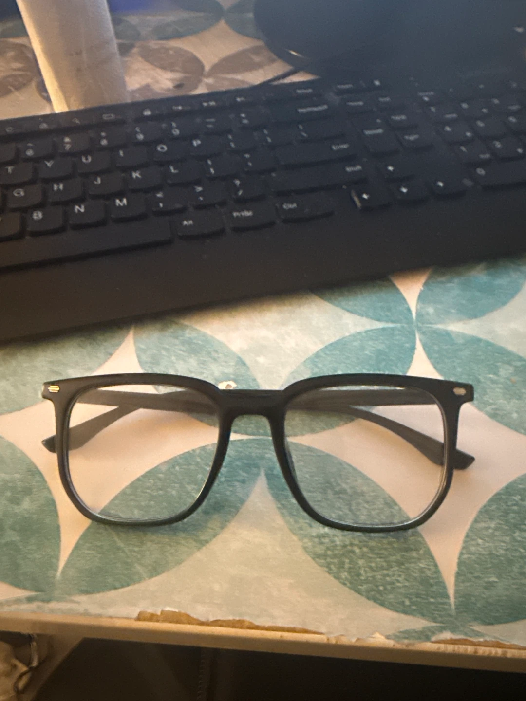 Black Glasses (For styles) not for bad vision