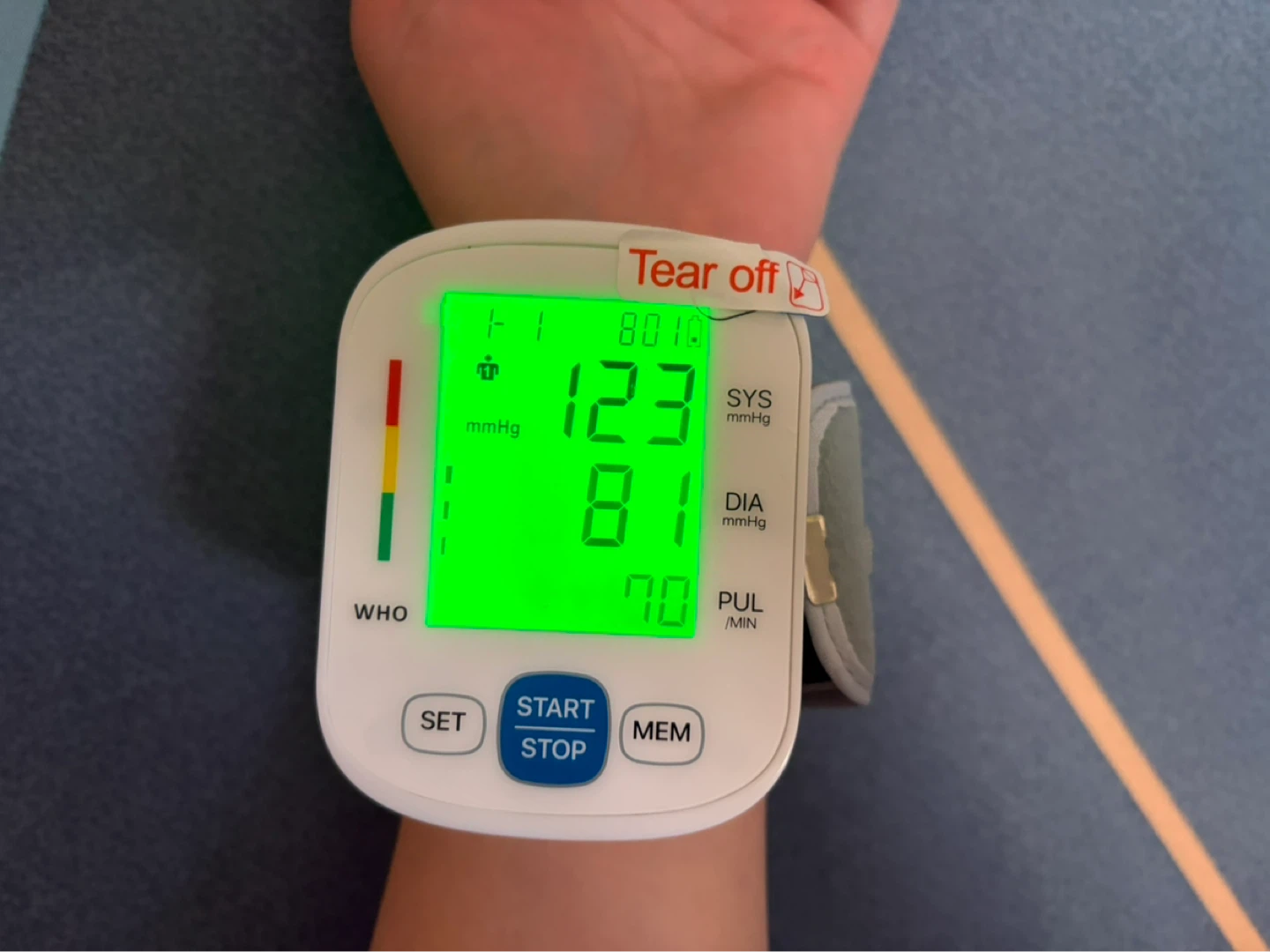 Wrist Digital Blood Pressure Monitor BSX325