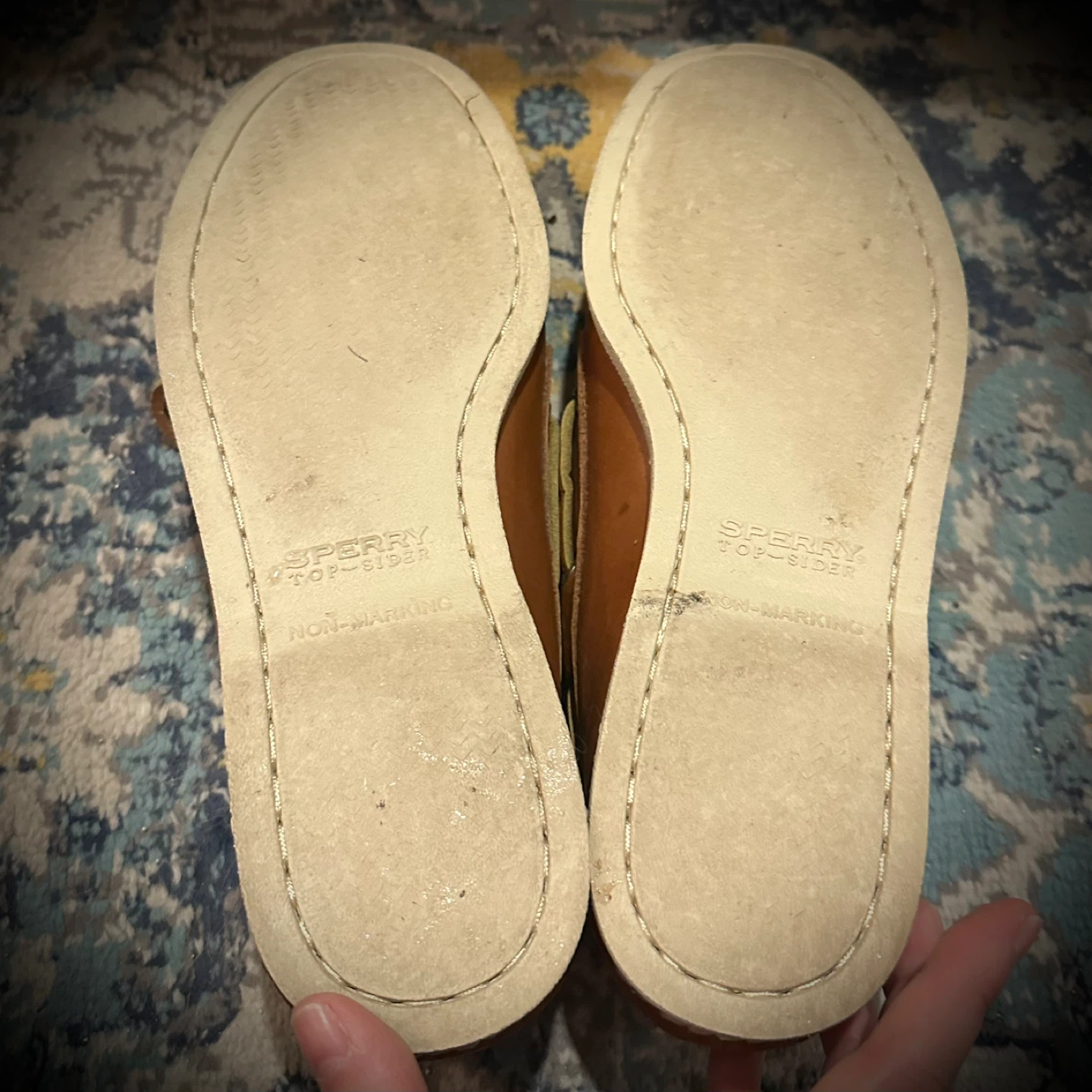 Speery 2-Eye Boat Deck Shoe - Men’s 9.5 - Light Brown - photo 4