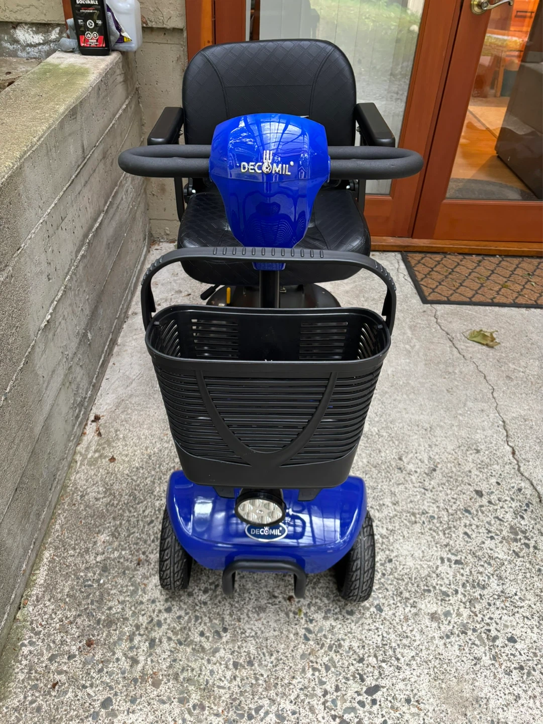 DECOMIL Blue Mobility Scooter - photo 2