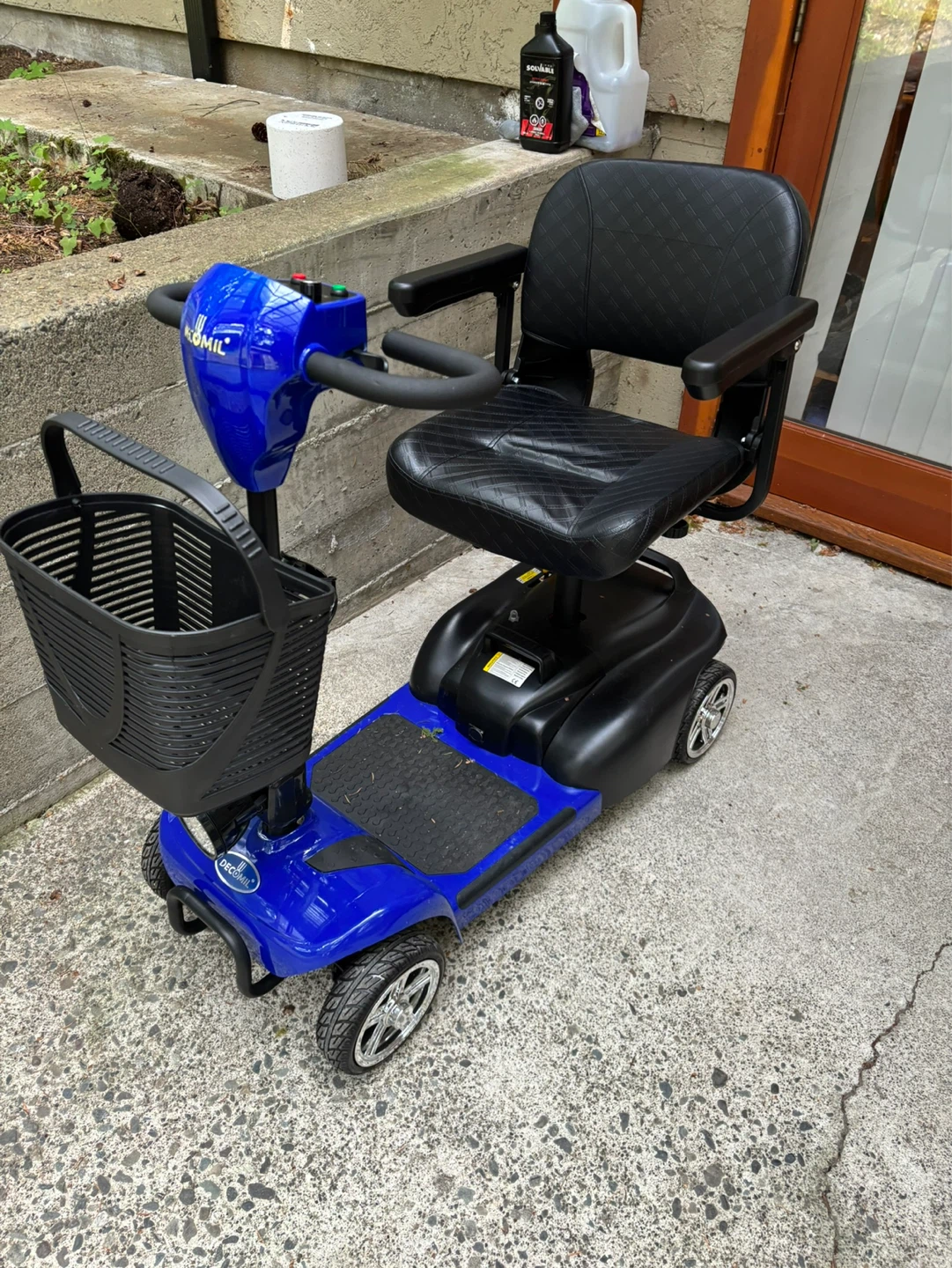 DECOMIL Blue Mobility Scooter