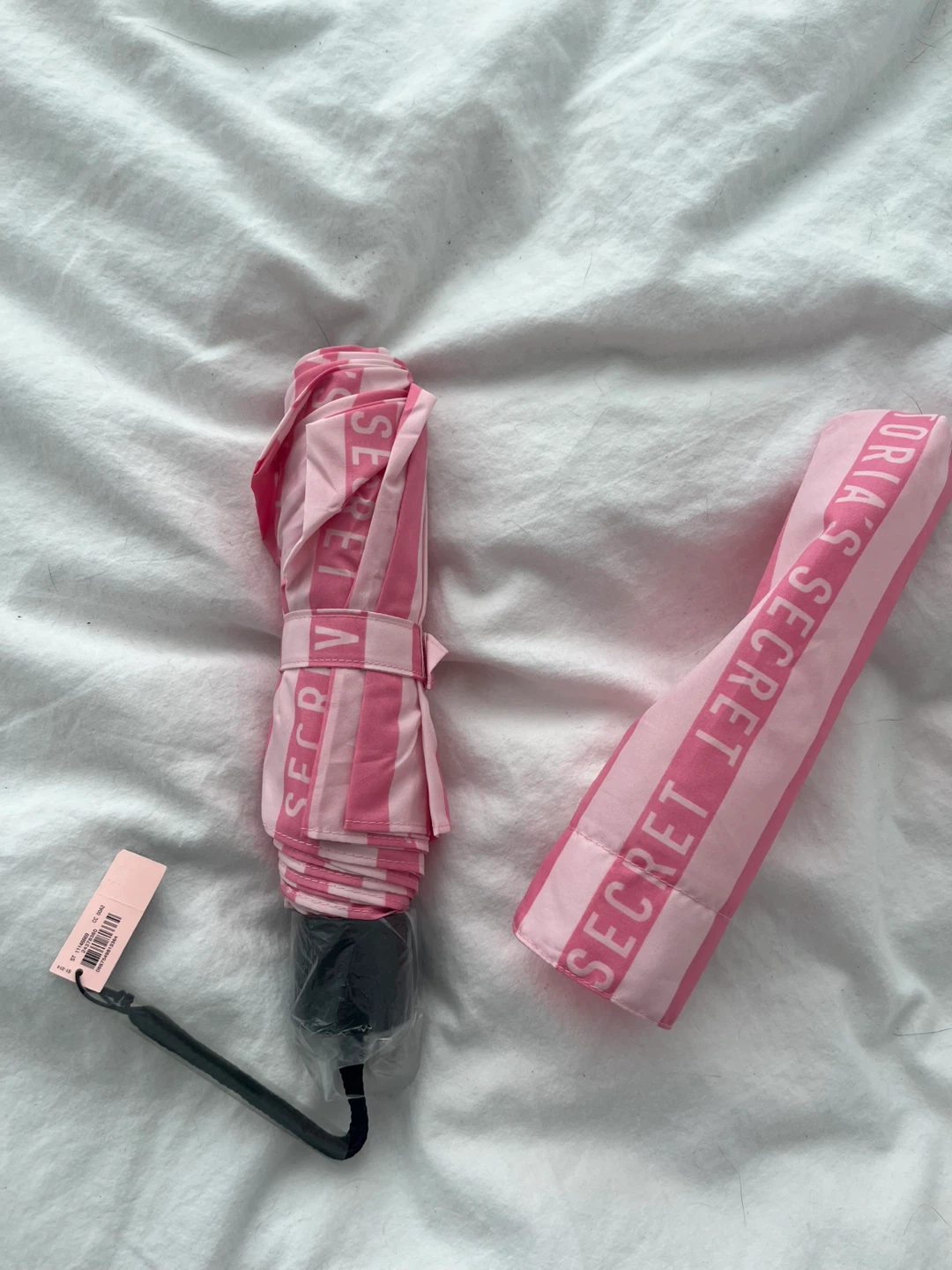 Victoria's Secret Pink Stripe Umbrella