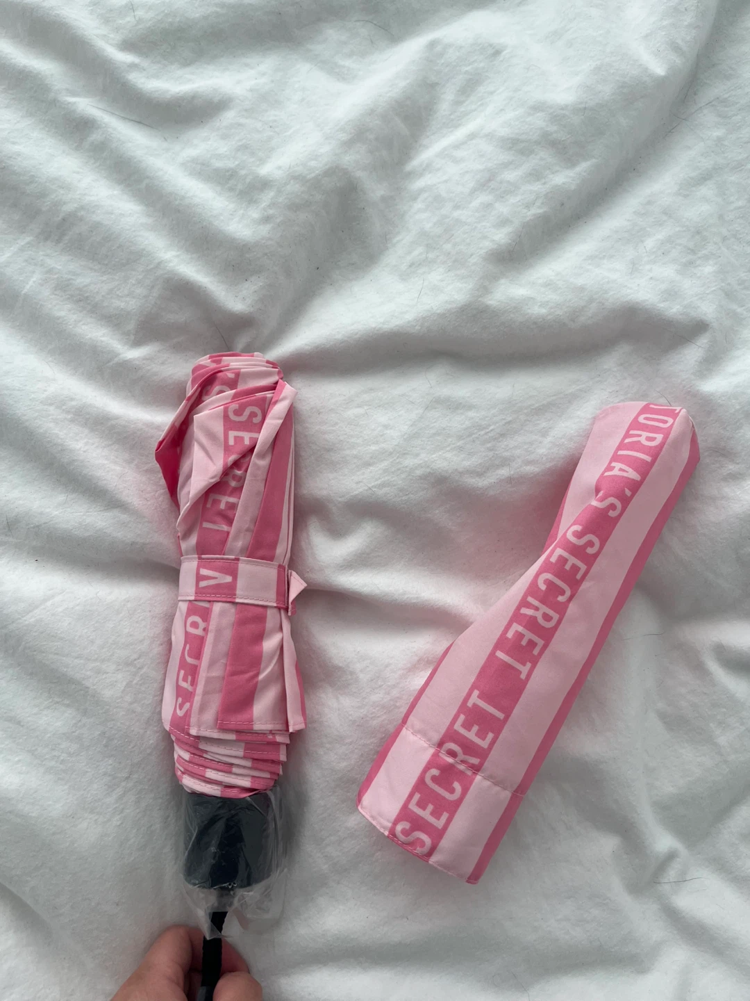 Victoria's Secret Pink Stripe Umbrella - photo 2