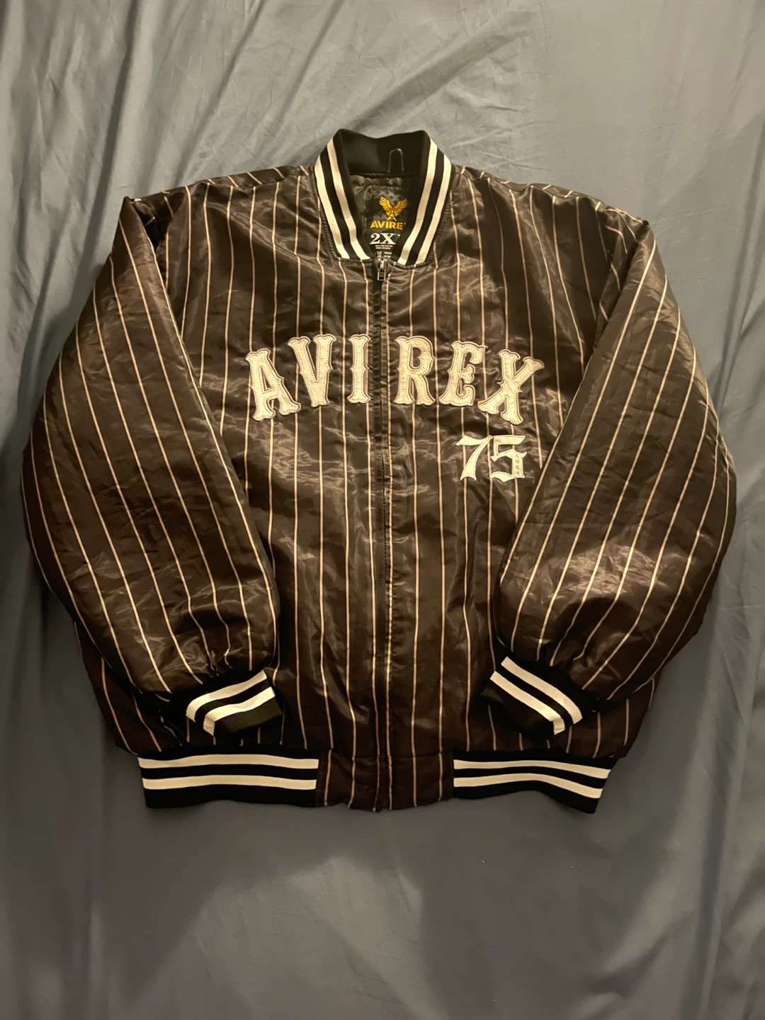 Y2K Avirex Rex 75 Bomber Jacket