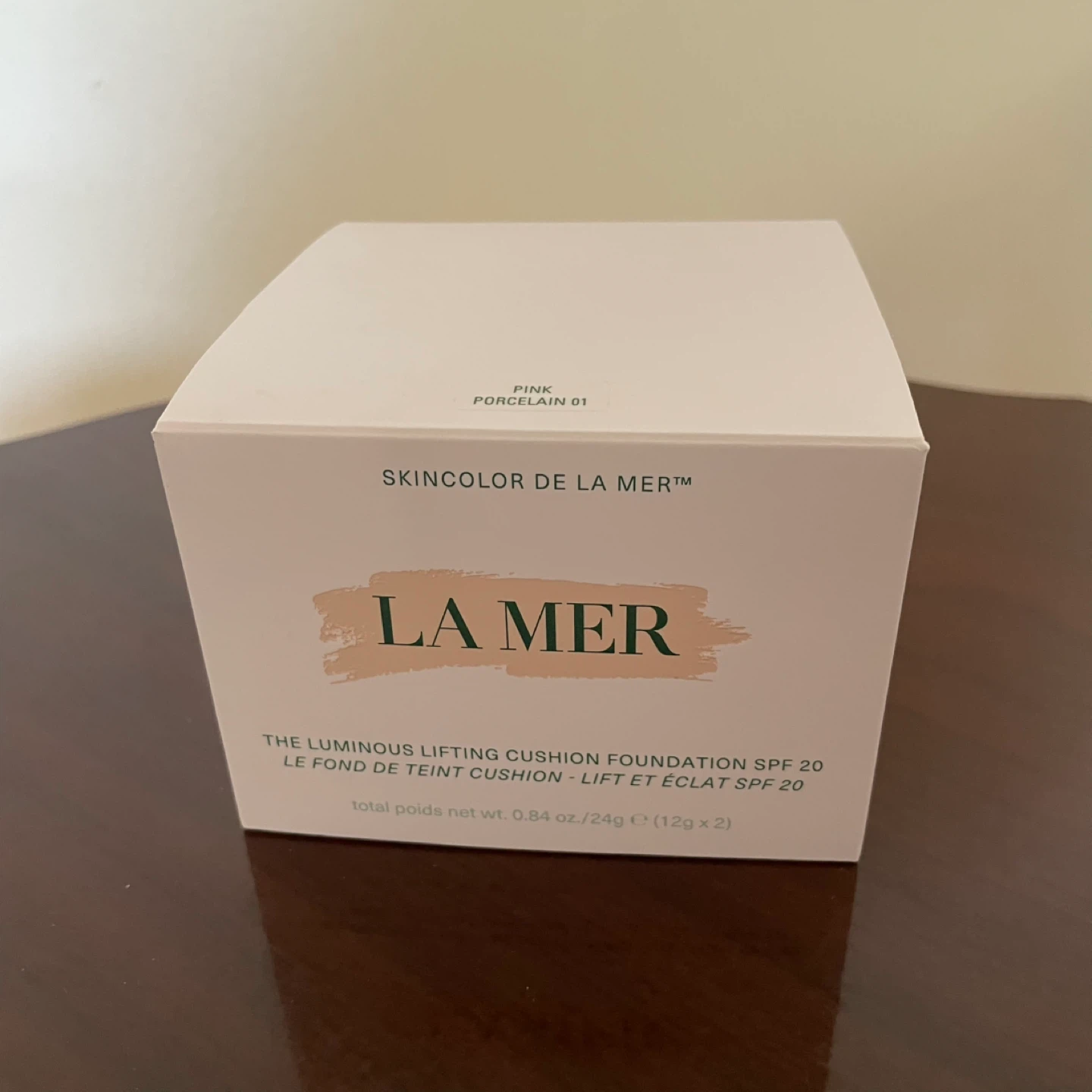 LA MER CUSHION FOUNDATION - PINK PORCELAIN 01