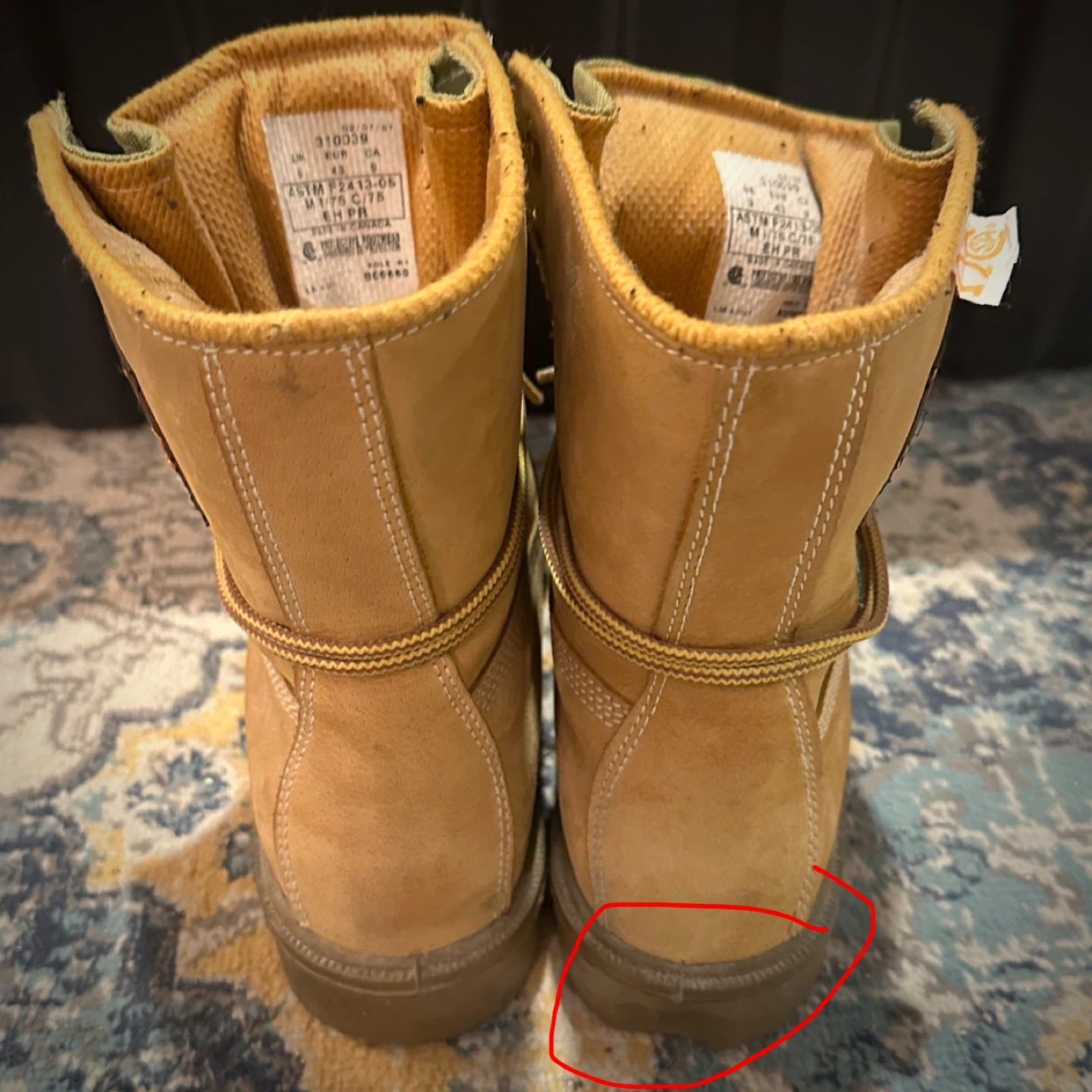 Kodiak Steel Toe Work Boots Men’s Size 9 - photo 3