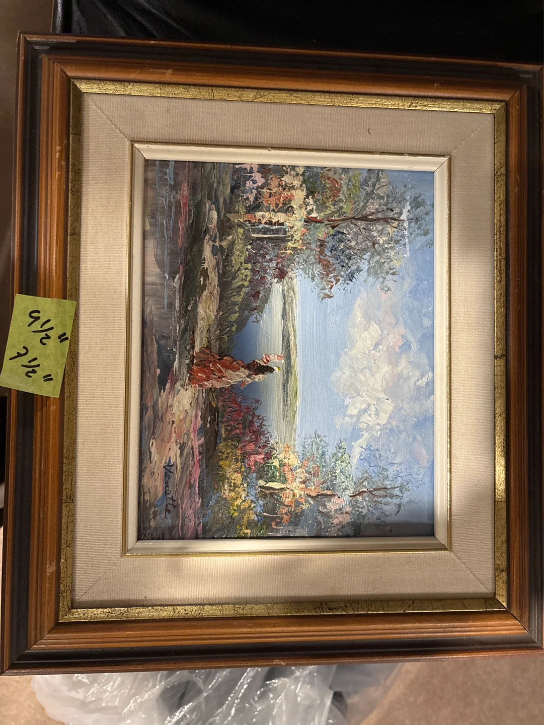 Framed Oil Painting Landscape