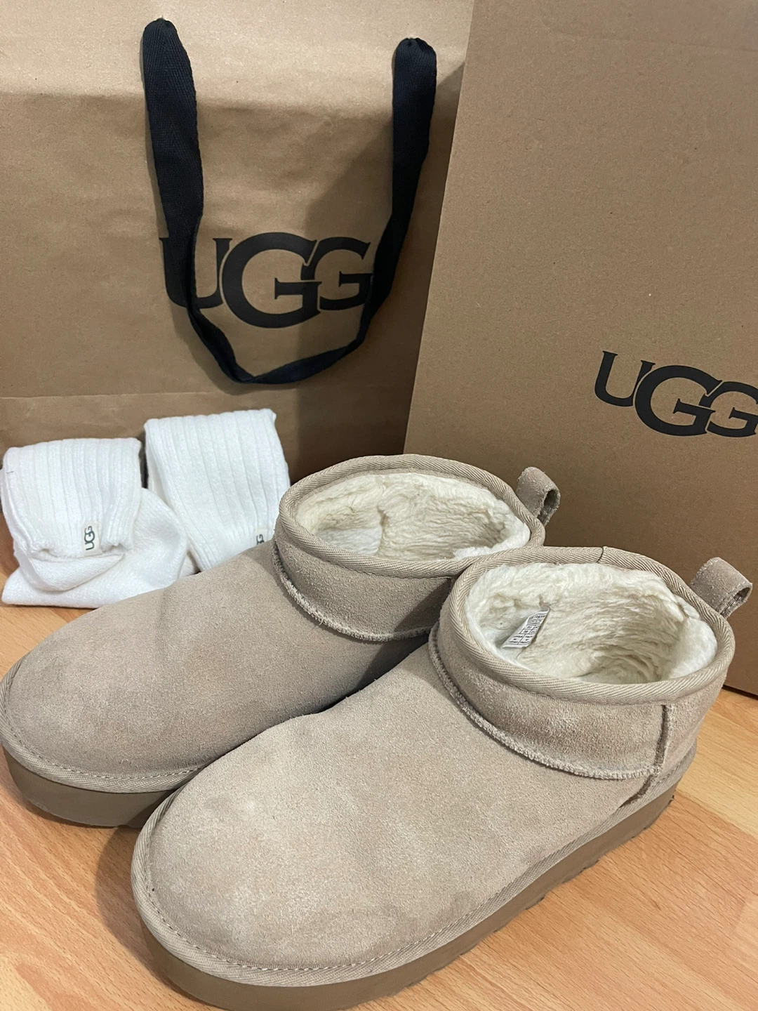 UGG Classic Ultra Mini Boots - Sand