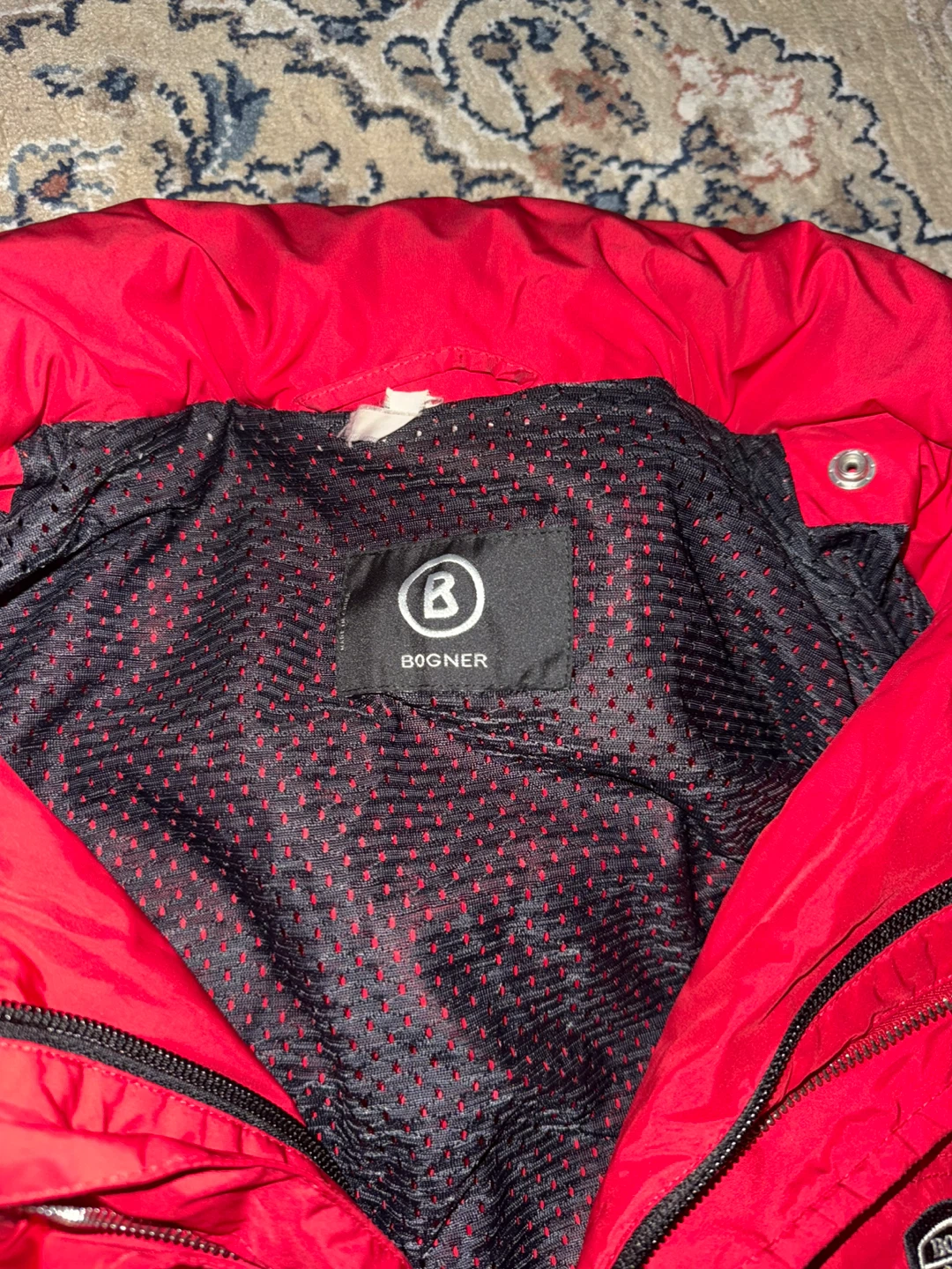 Bogner Red Ski Jacket Size 42 - photo 2