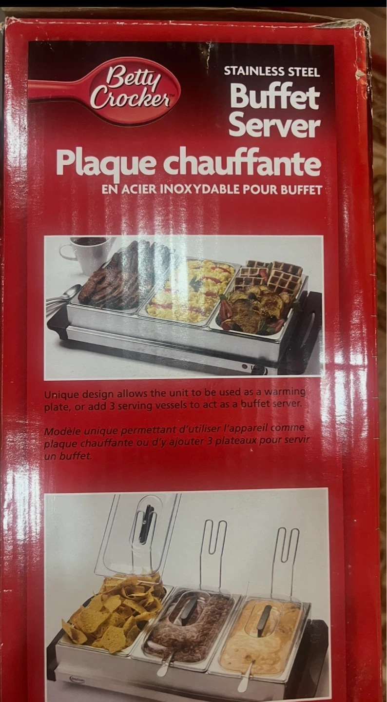 Betty Crocker Stainless Steel Buffet Server - photo 4