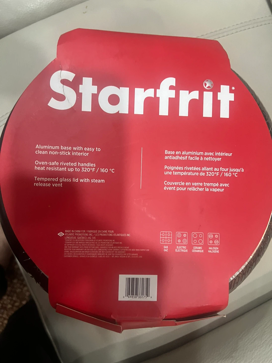 Starfrit 8 Qt Stock Pot with Lid