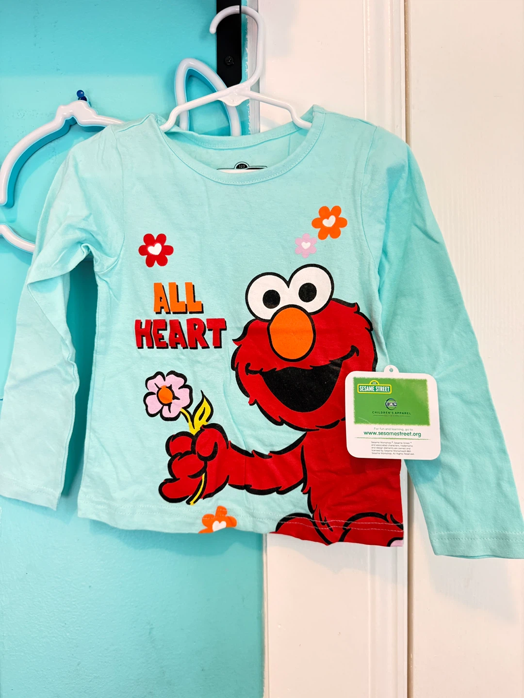 Sesame Street Elmo "All Heart" Toddler Long Sleeve