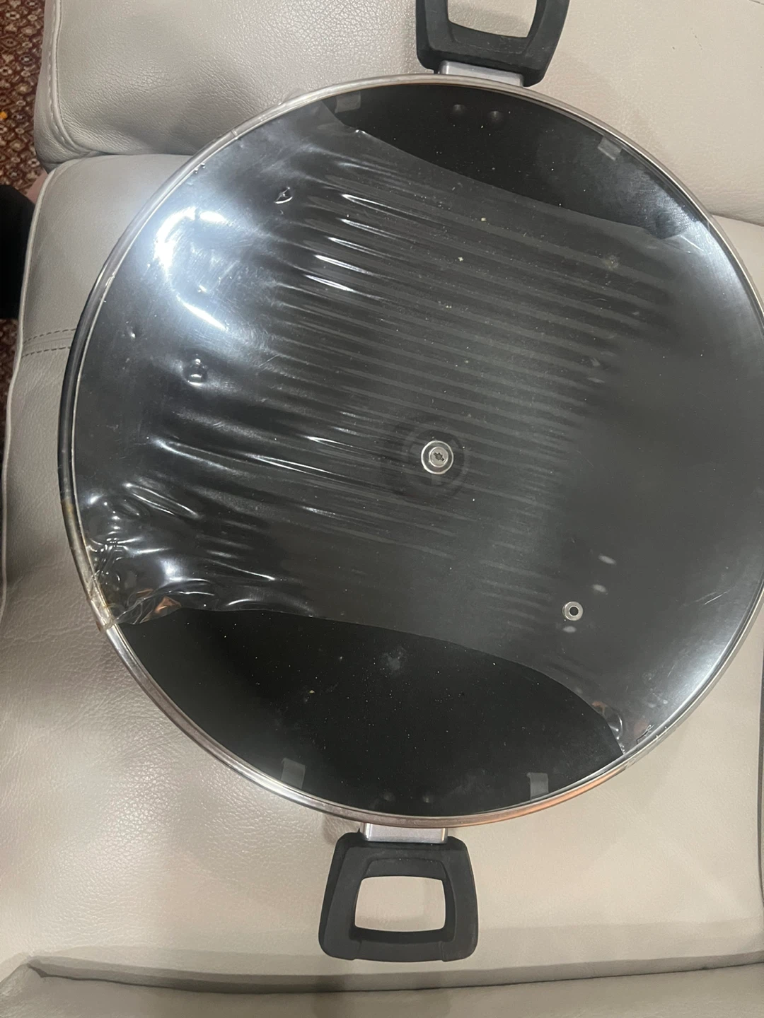 Black Wok with Lid