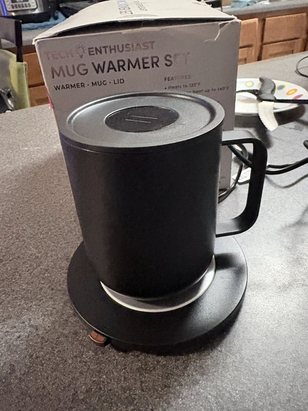 Tech Enthusiast Mug Warmer Set with Mug and Lid - photo 2