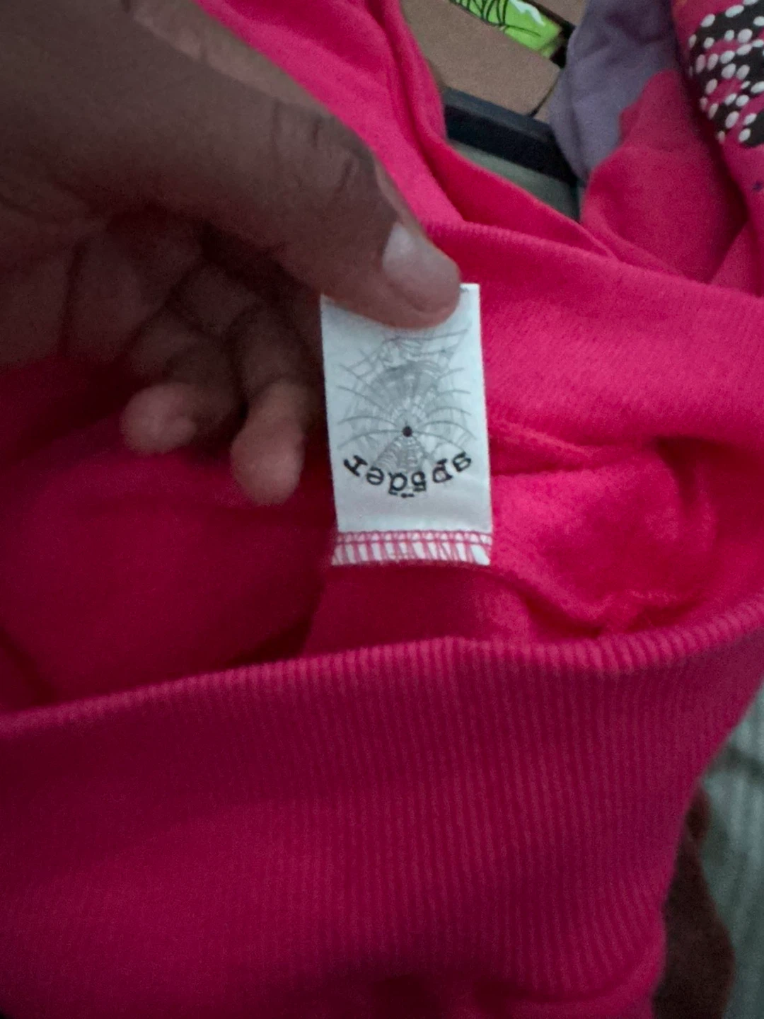 Pink Spider 555 Graphic Hoodie