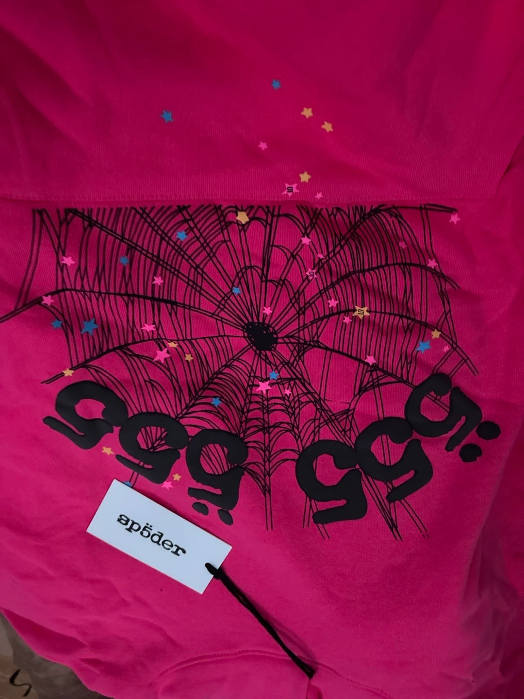 Pink Spider 555 Graphic Hoodie - photo 3