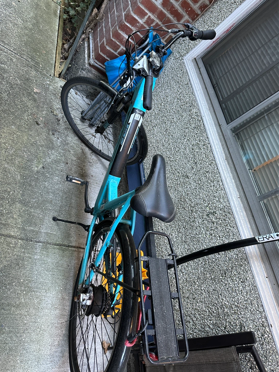 Blue Electric Bike - photo 2
