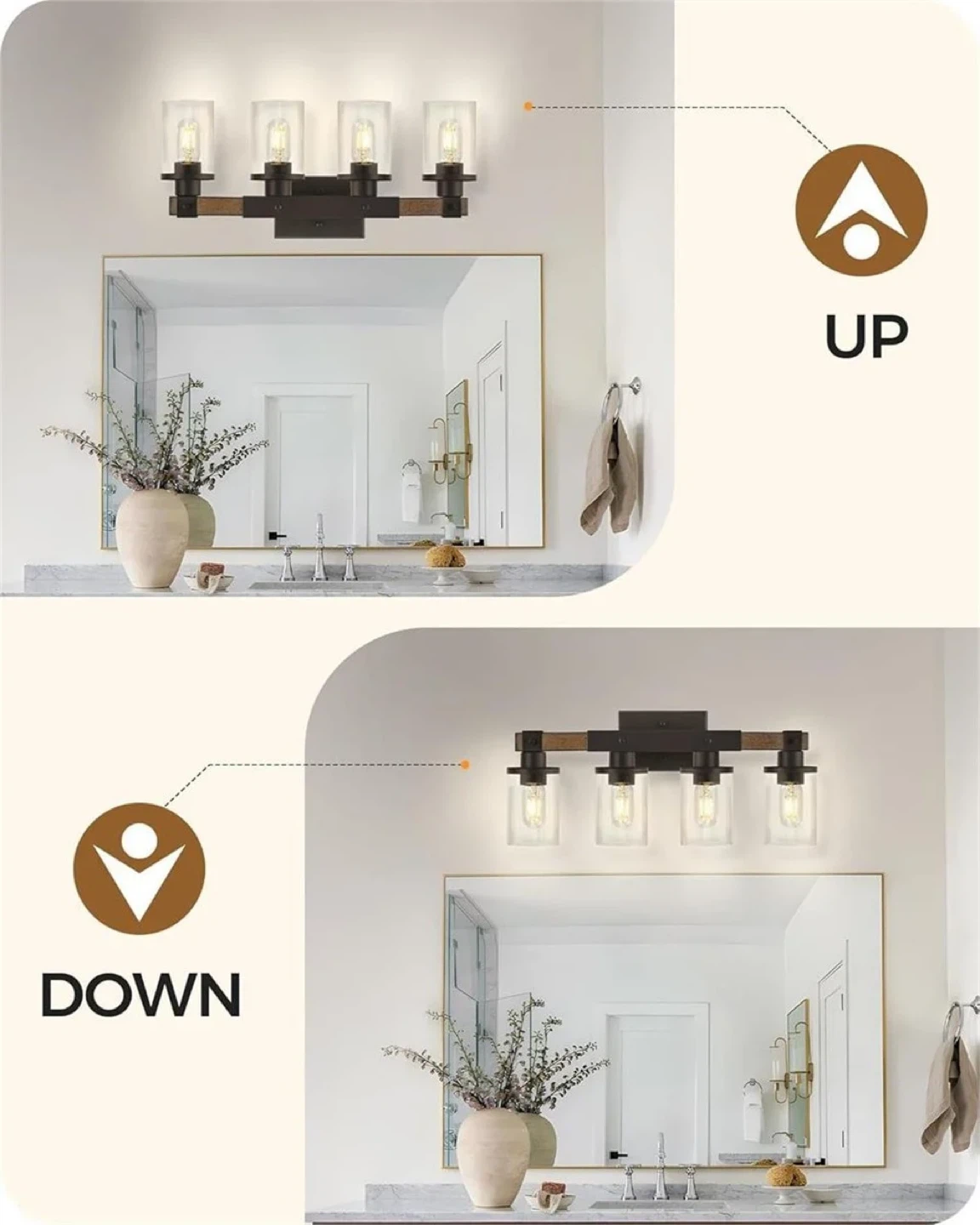 Goebeson 5-Light Vanity Light Fixture - photo 4