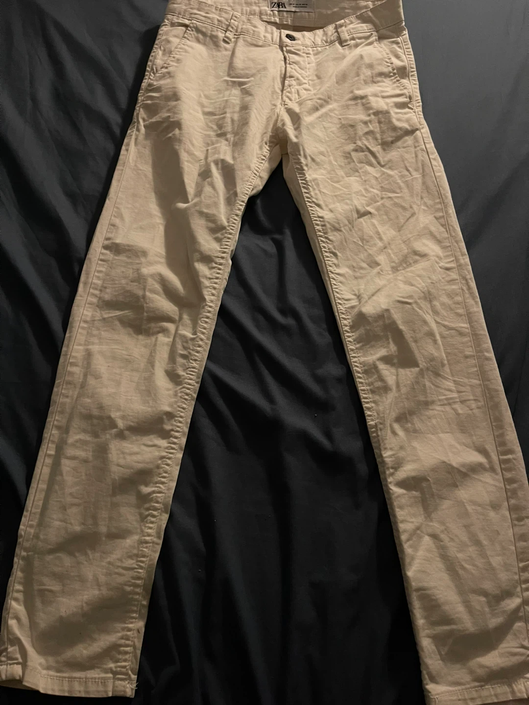 ZARA Men's Chinos Size 32x30 Khaki