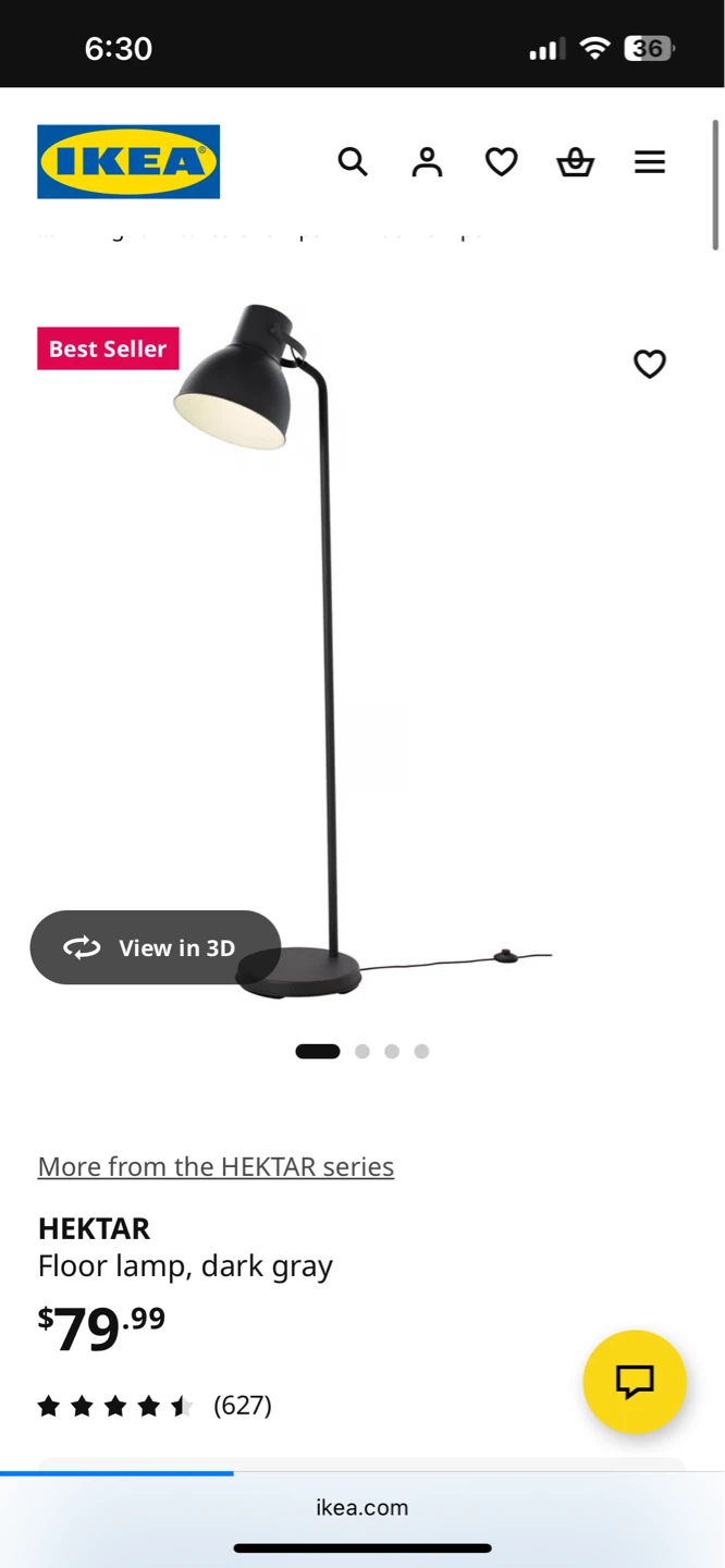 HEKTAR Floor Lamp - photo 3