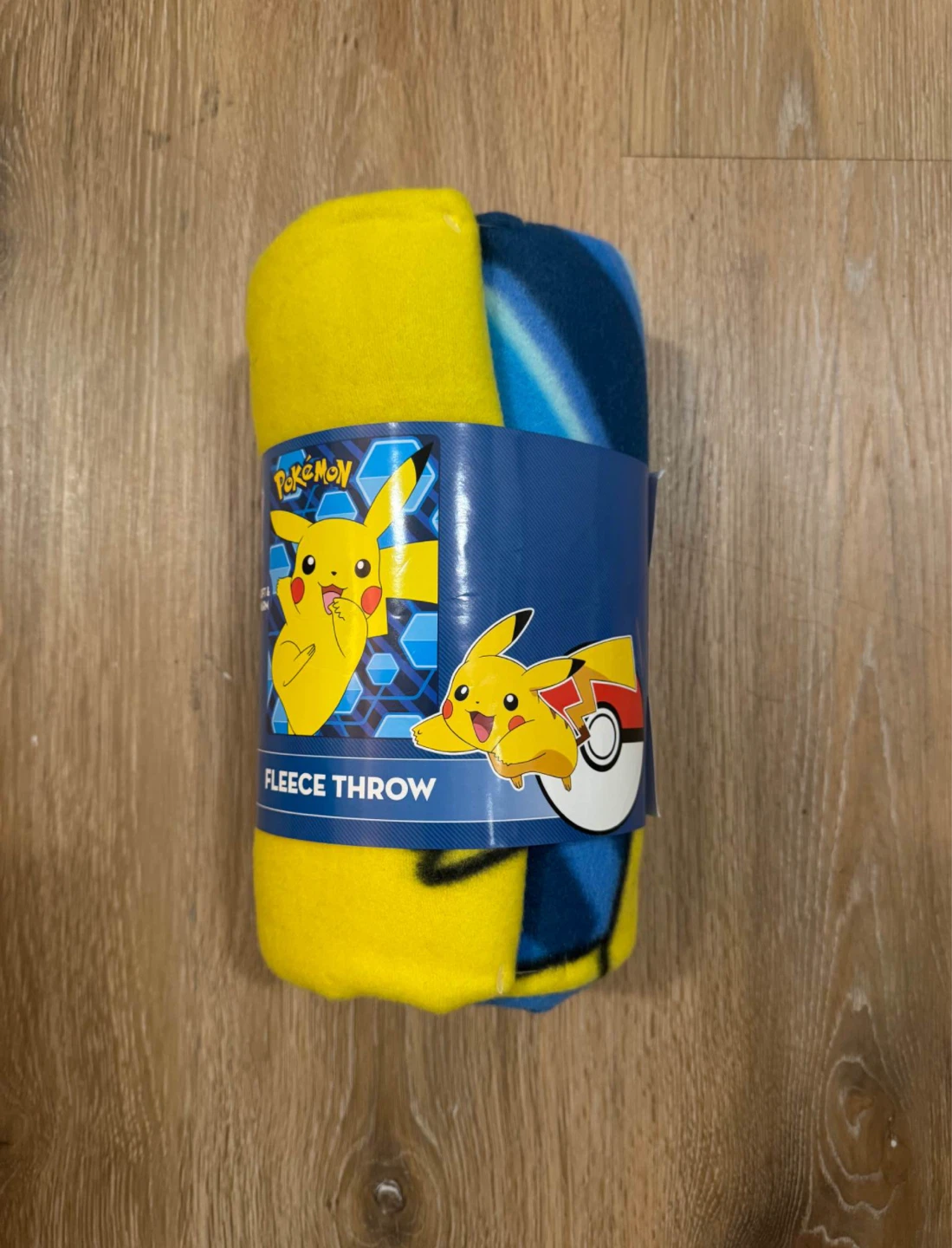 Pokemon Pikachu Fleece Throw Blanket