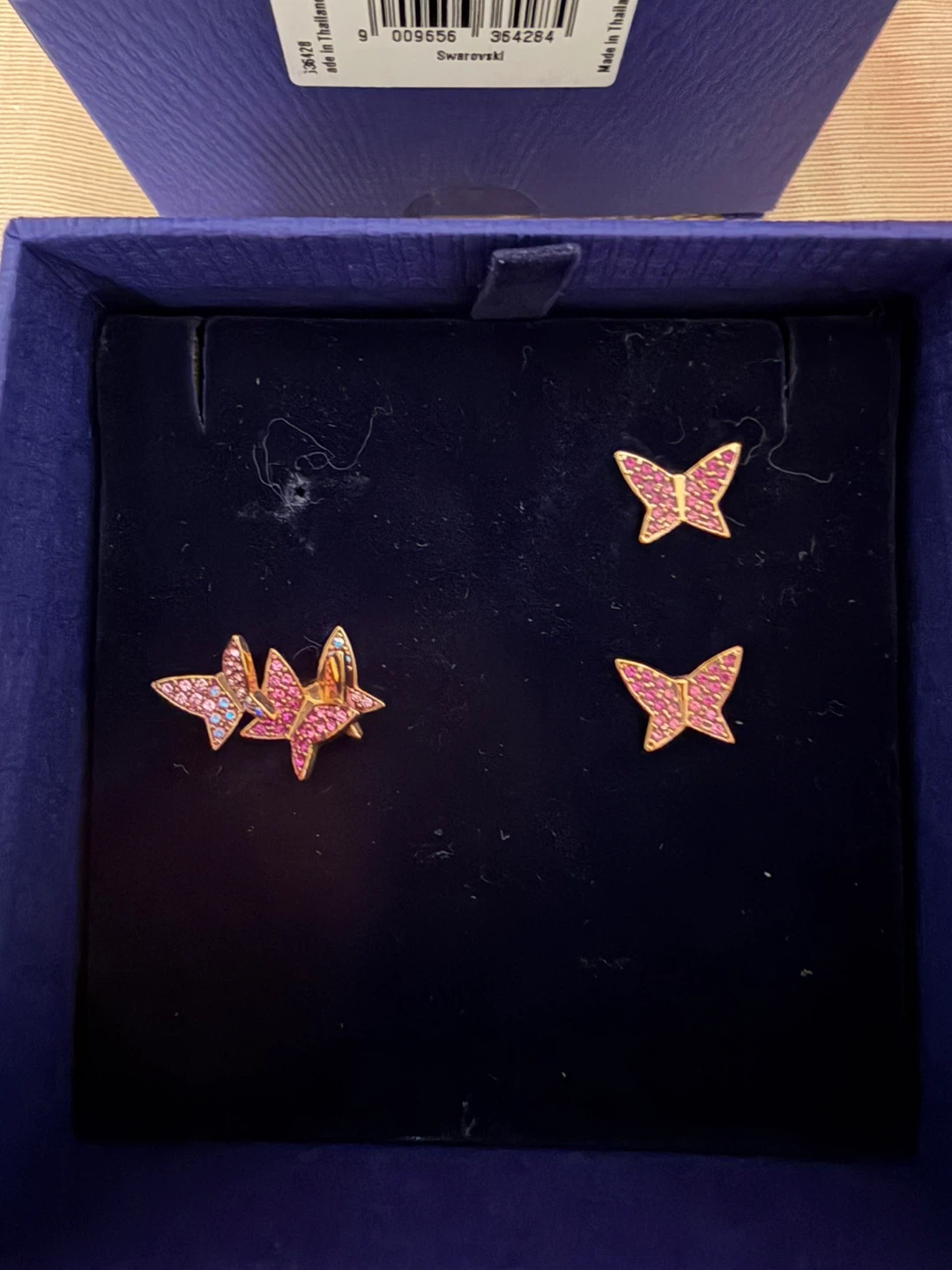 Swarovski  Butterfly Earrings - photo 3